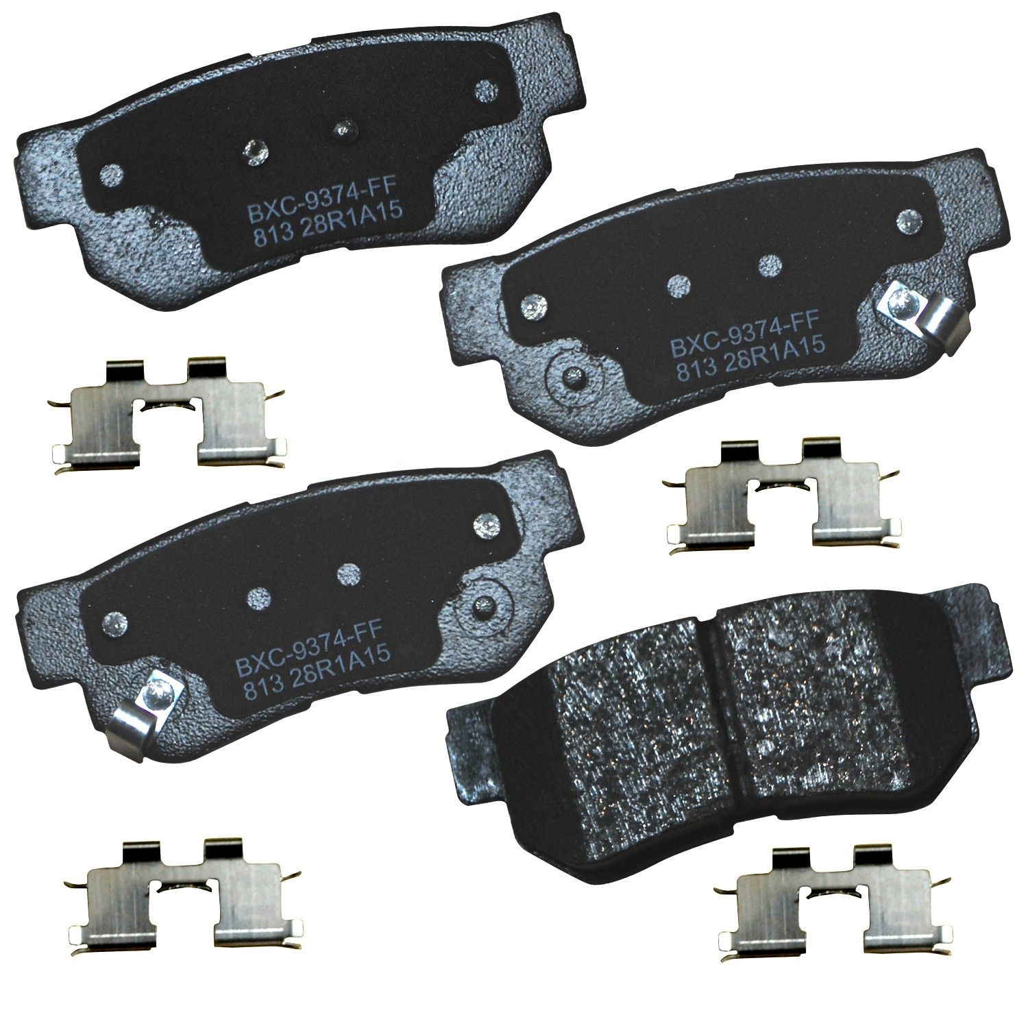 2010, 2009, 2008, 2007, 2006, 2005, 2004, 2003, 2002, 2001 Kia Optima Disc Brake Pad Set