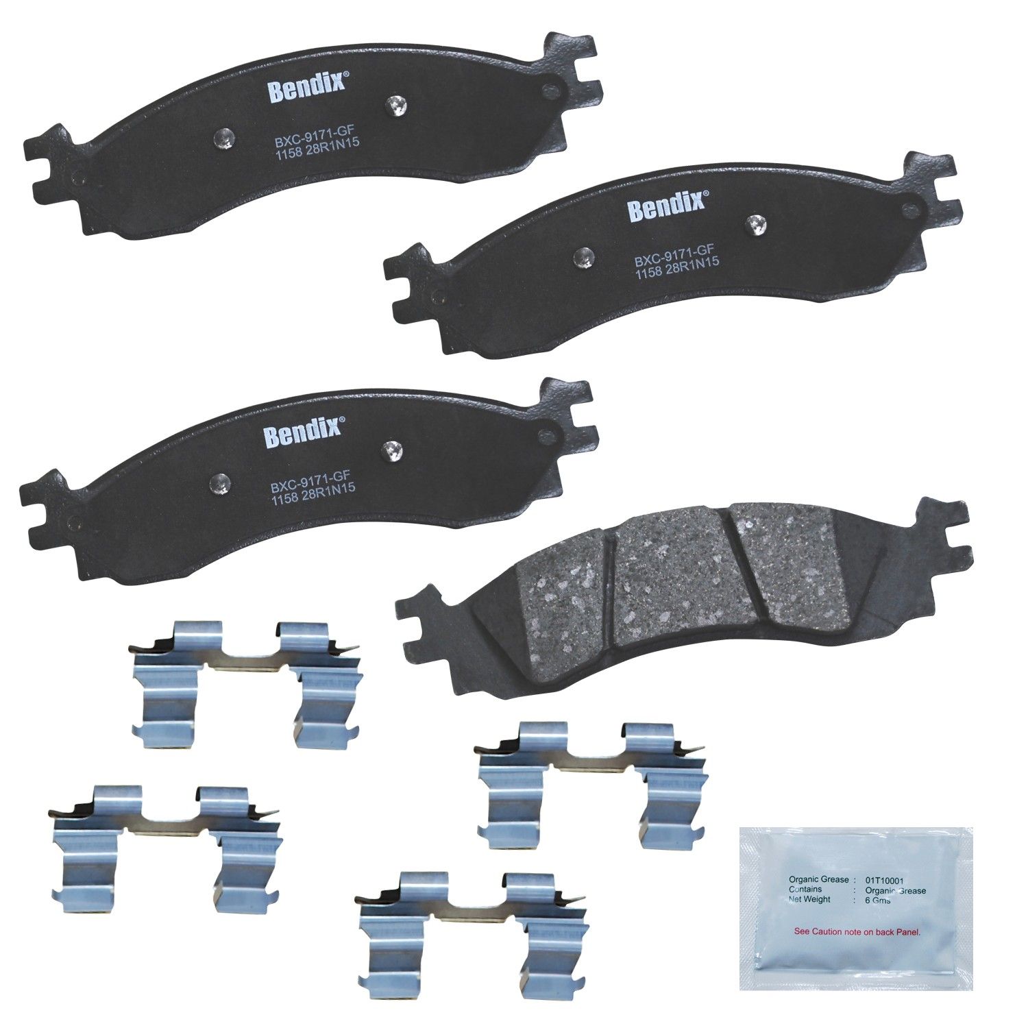 2010, 2009, 2008, 2007, 2006 Ford Explorer Disc Brake Pad Set