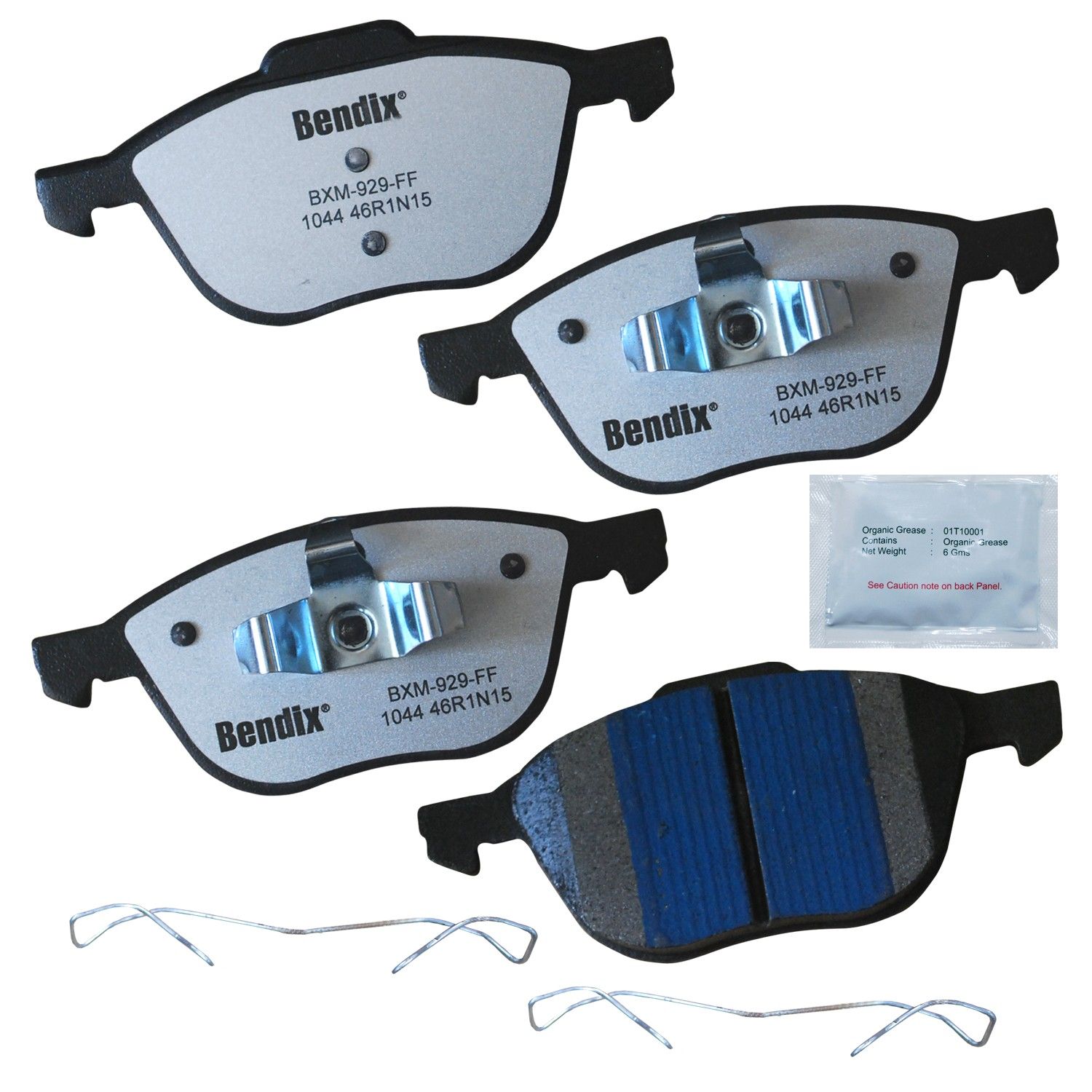 2013, 2012, 2011, 2010, 2009, 2008, 2007, 2006, 2005, 2004 Mazda 3 Disc Brake Pad Set