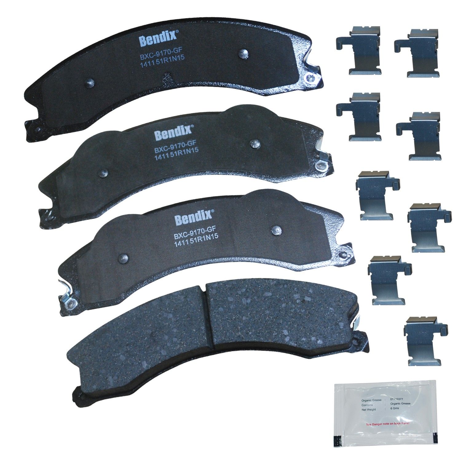 2020, 2019, 2018, 2017, 2016, 2015, 2014, 2013, 2012, 2011, 2010, 2009 Chevrolet Express 3500 3500 Disc Brake Pad Set