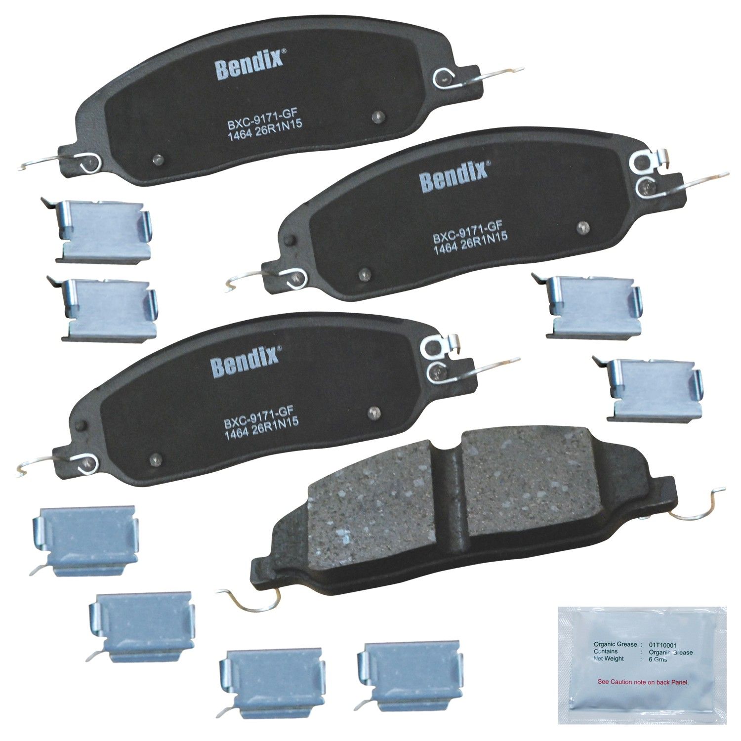 2014, 2013, 2012, 2011 Ford Mustang Disc Brake Pad Set