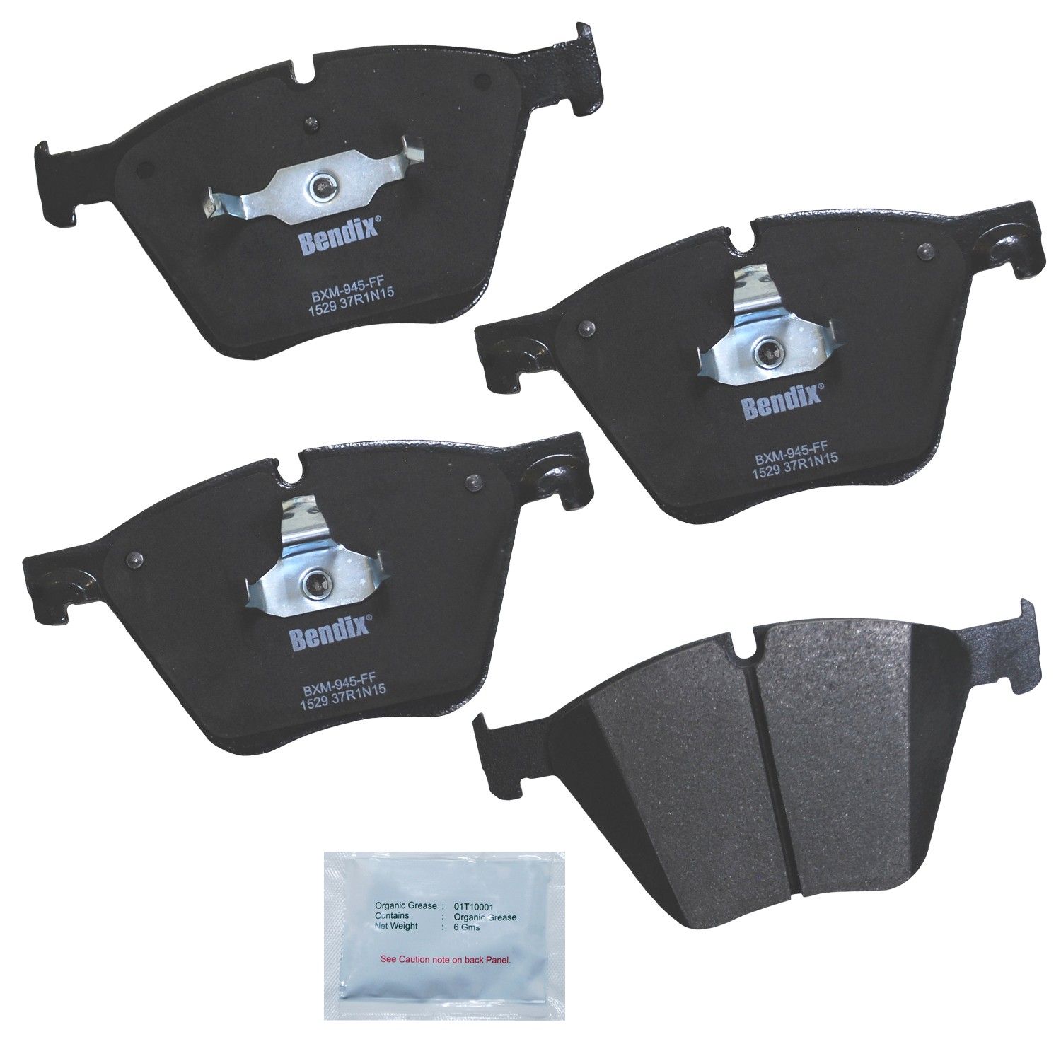 2011, 2010 BMW X6 Disc Brake Pad Set