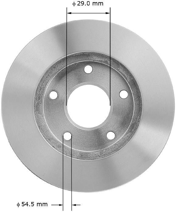 2005, 2004, 2003, 2002, 2001, 2000, 1999, 1998, 1997 GMC Jimmy Disc Brake Rotor
