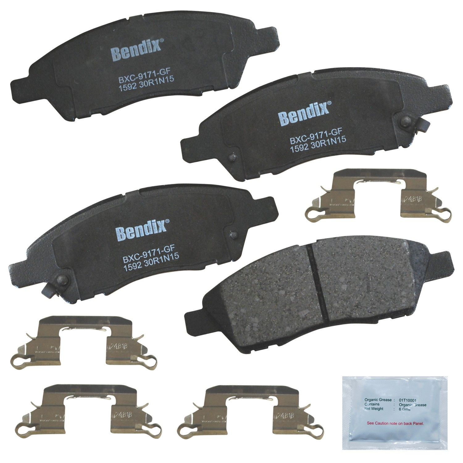 2019, 2018, 2017, 2016, 2015, 2014 Nissan Versa Note Disc Brake Pad Set