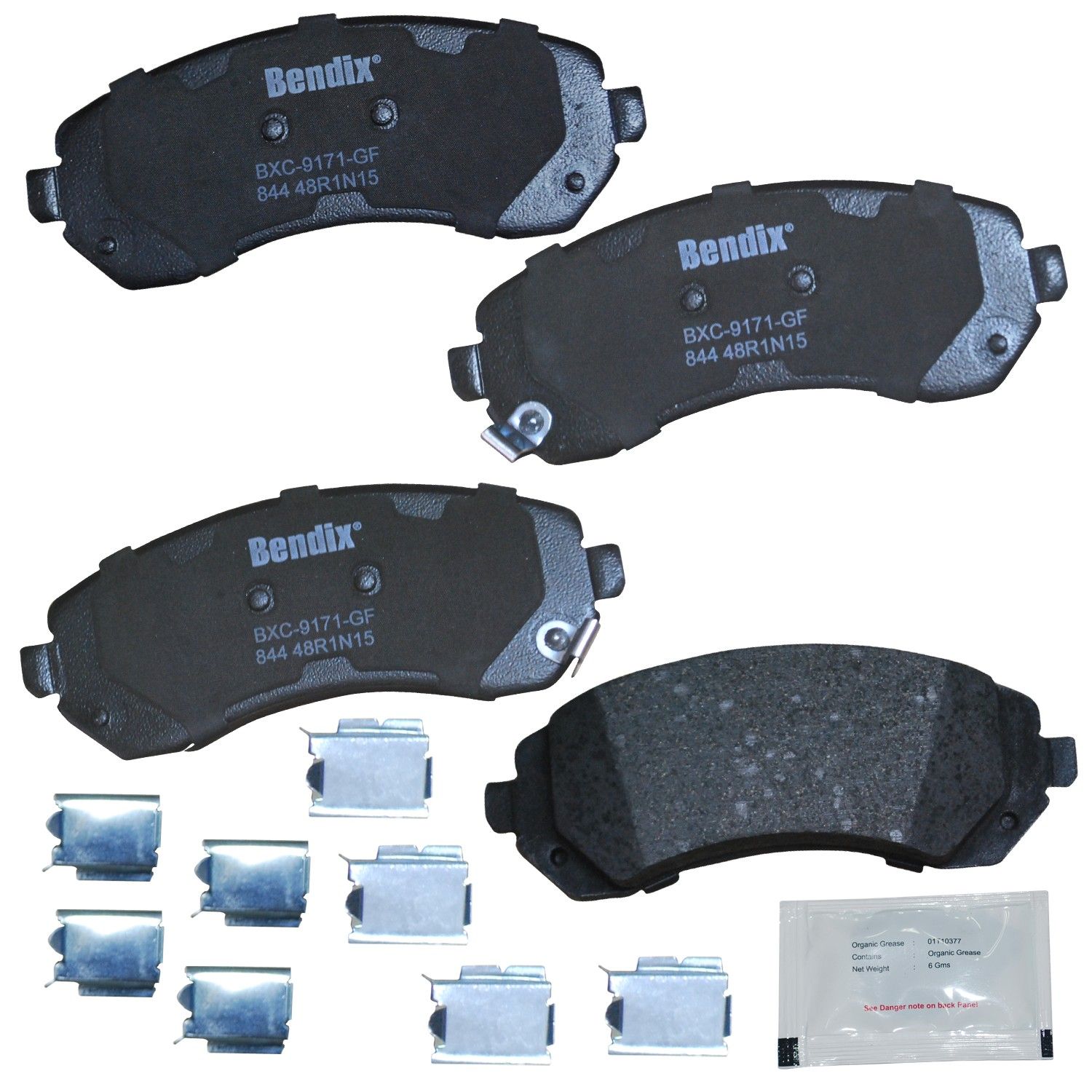 2005, 2004, 2003, 2002, 2001 Pontiac Aztek Disc Brake Pad Set