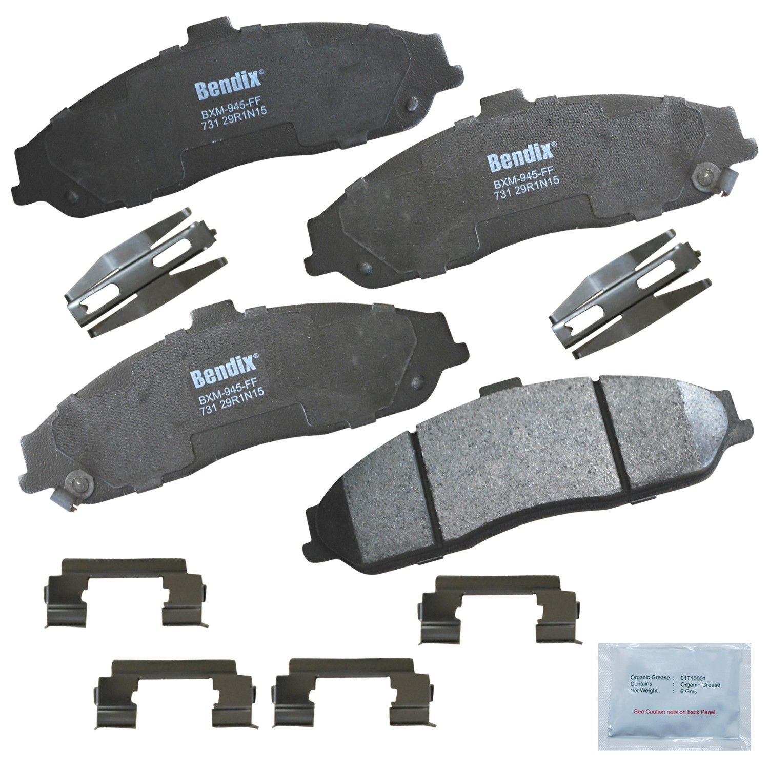 2006, 2005 Pontiac GTO Disc Brake Pad Set