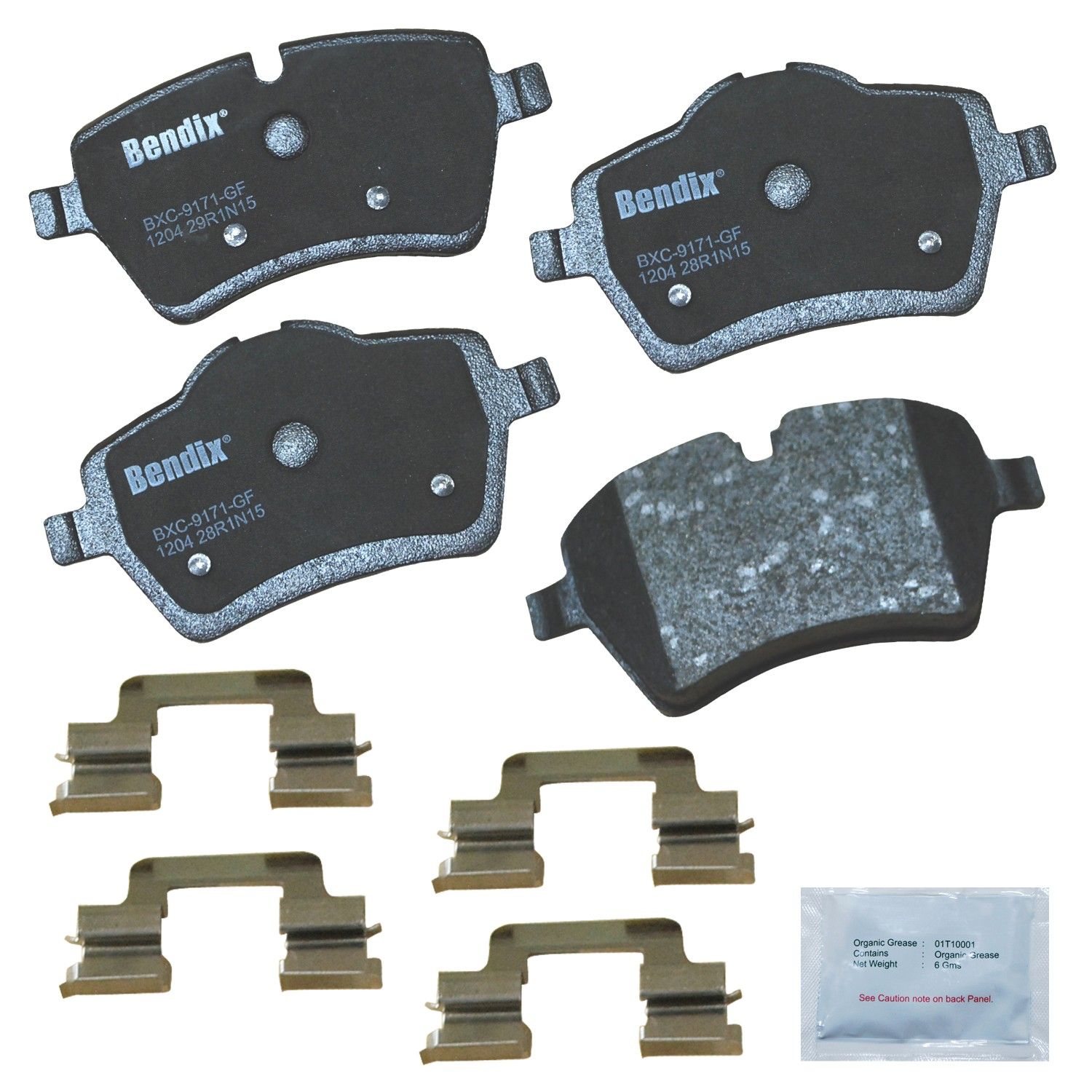 2015, 2014, 2013, 2012, 2011, 2010, 2009, 2008, 2007 Mini Cooper Disc Brake Pad Set