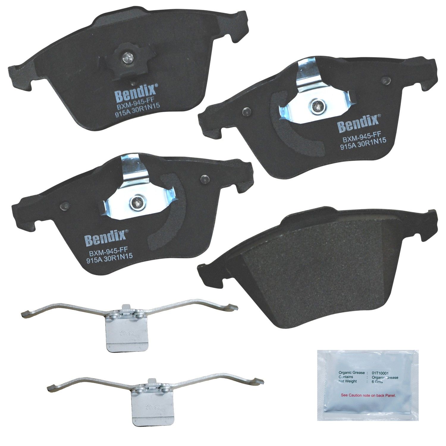 2013, 2012, 2011, 2010, 2009, 2008, 2007 Mazda 3 Disc Brake Pad Set
