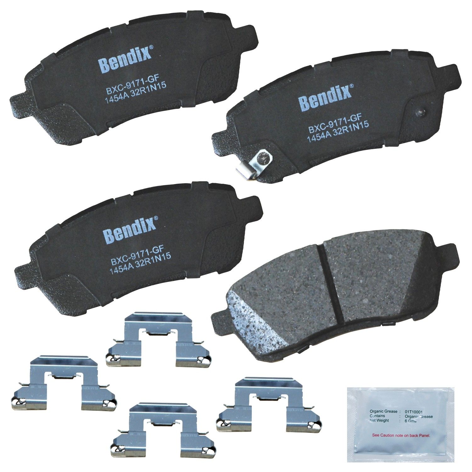 2014, 2013, 2012, 2011 Mazda 2 Disc Brake Pad Set