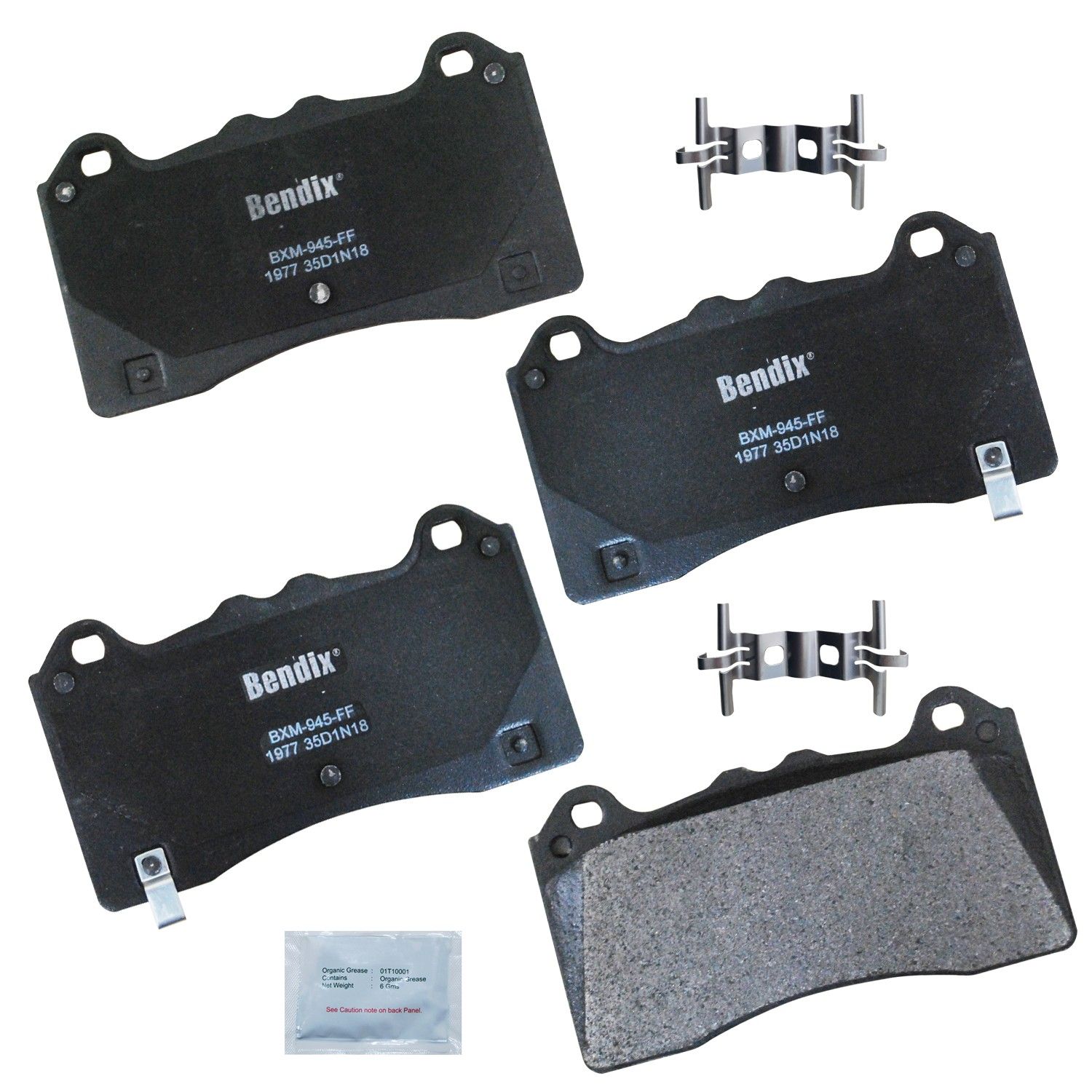 2018, 2017, 2016 Ford Focus Disc Brake Pad Set