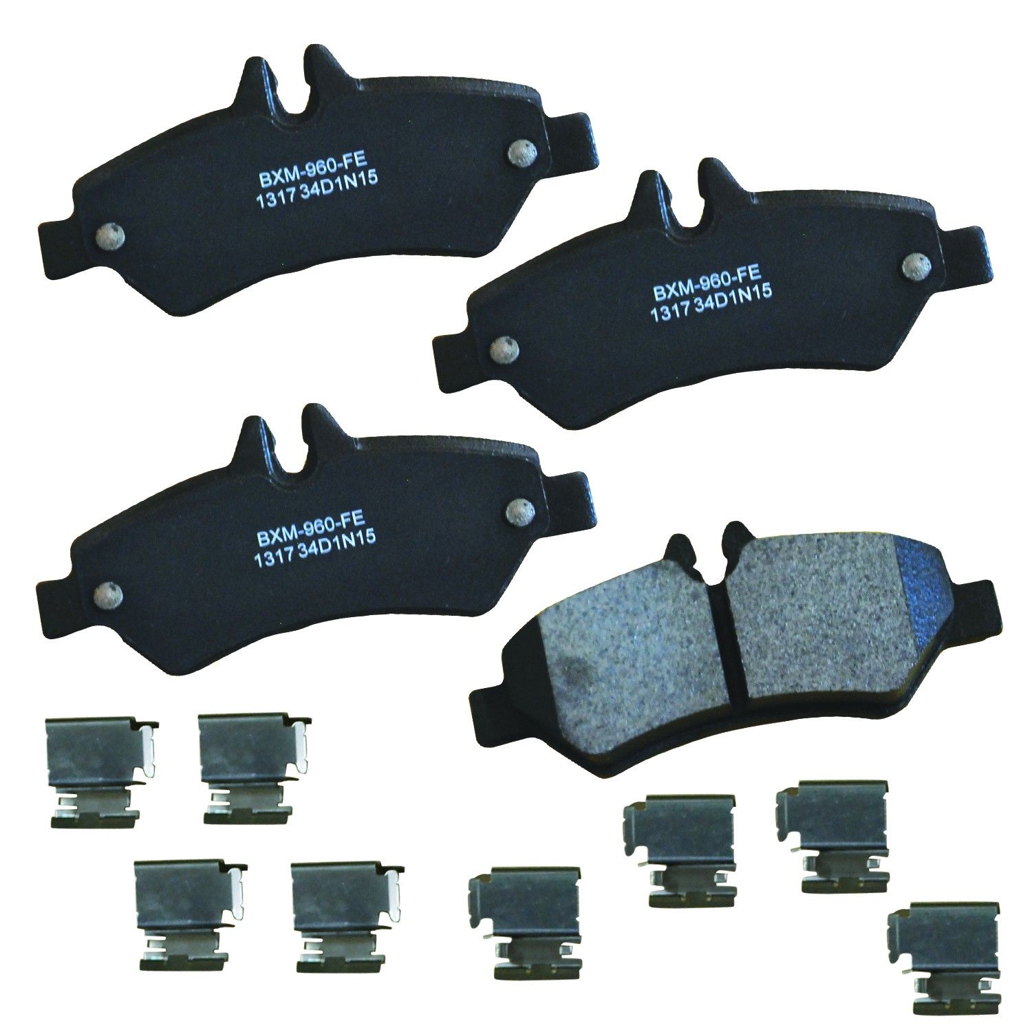 2018, 2017, 2016, 2015, 2014, 2013, 2012, 2011, 2010 Freightliner Sprinter 3500 2500 Disc Brake Pad Set