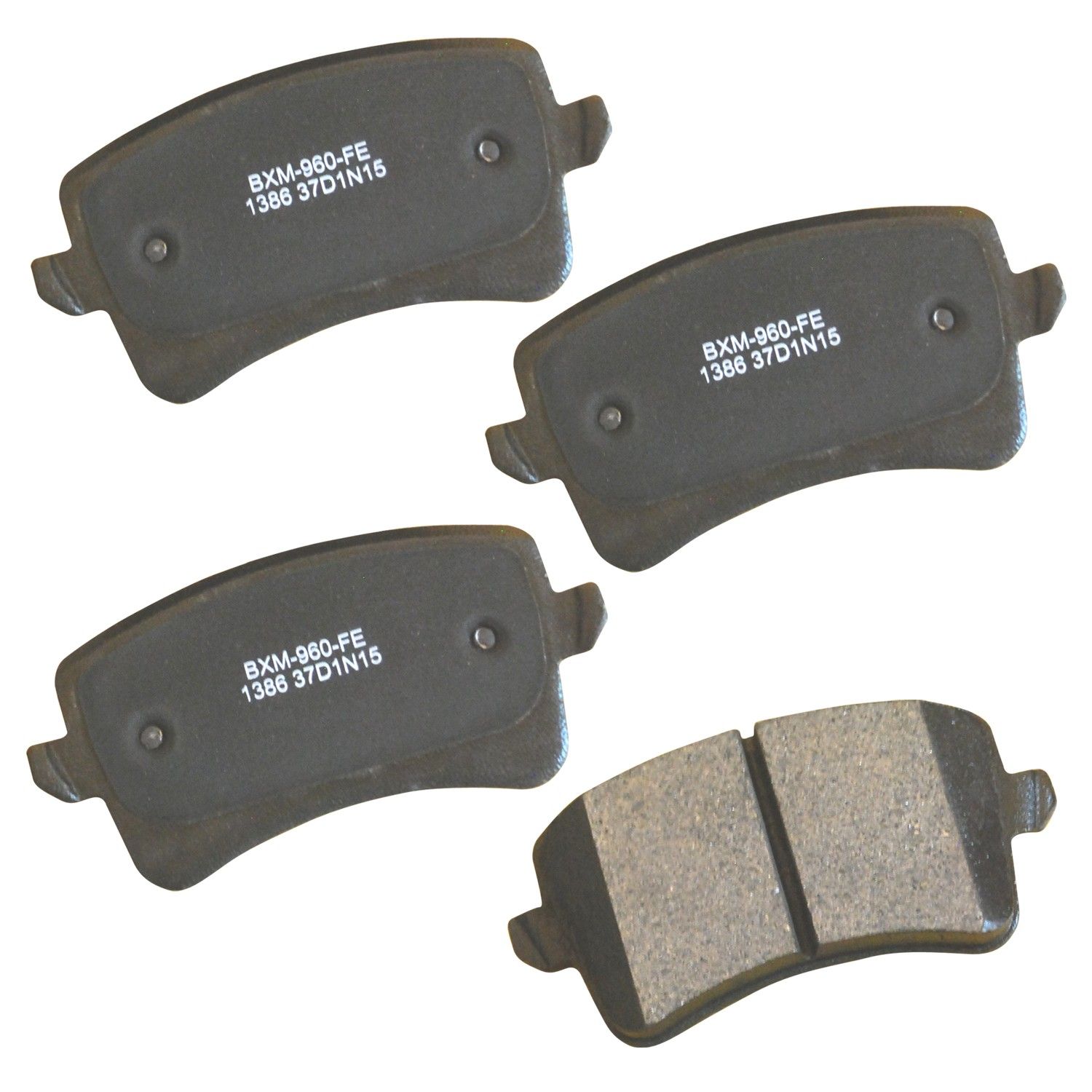 2017, 2016, 2015, 2014, 2013, 2012, 2011, 2010, 2009, 2008 Audi S5 Disc Brake Pad Set