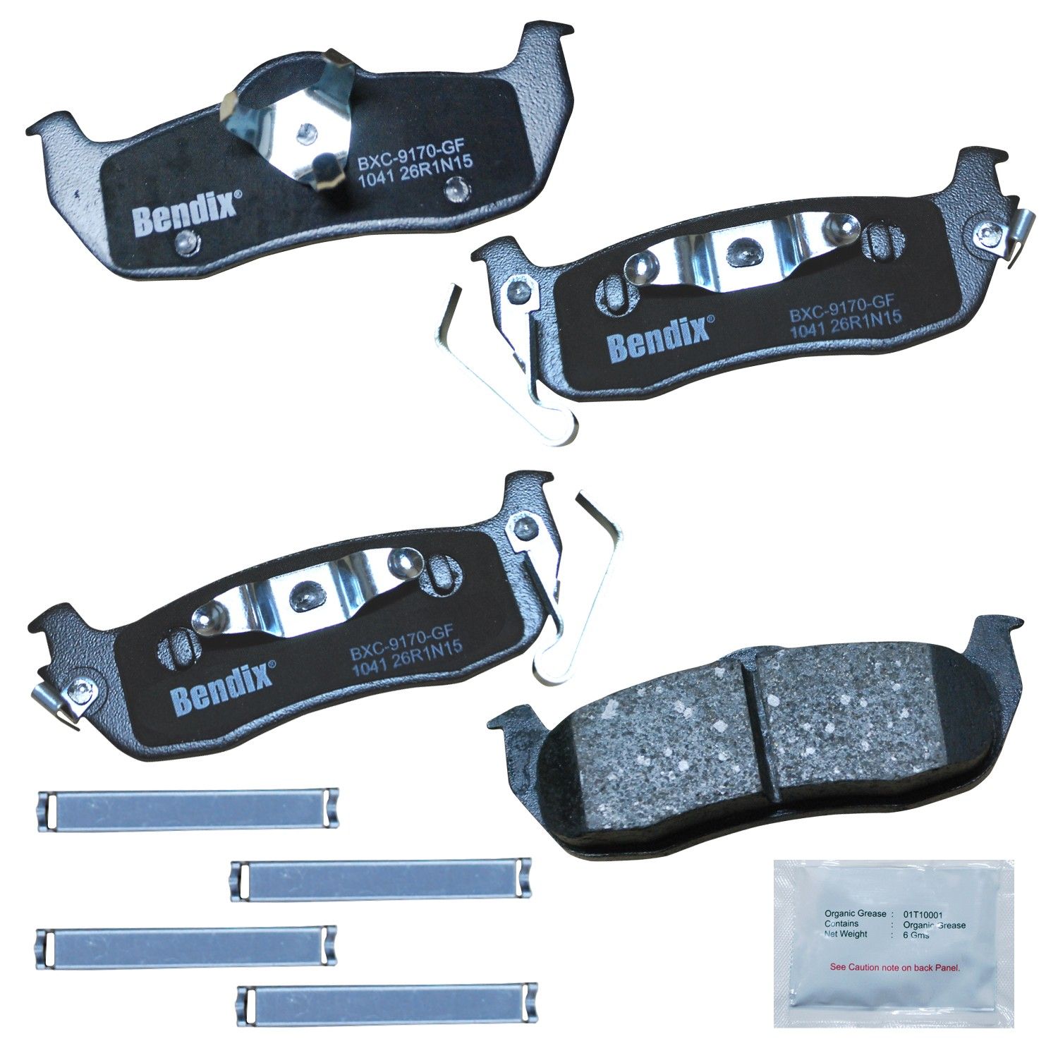 2010, 2009, 2008, 2007, 2006 Jeep Commander Disc Brake Pad Set