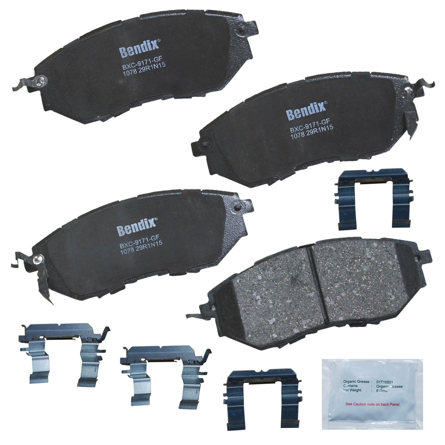 2019, 2018, 2017, 2016, 2015, 2014, 2013, 2012, 2011, 2010 Subaru Outback Tribeca Disc Brake Pad Set