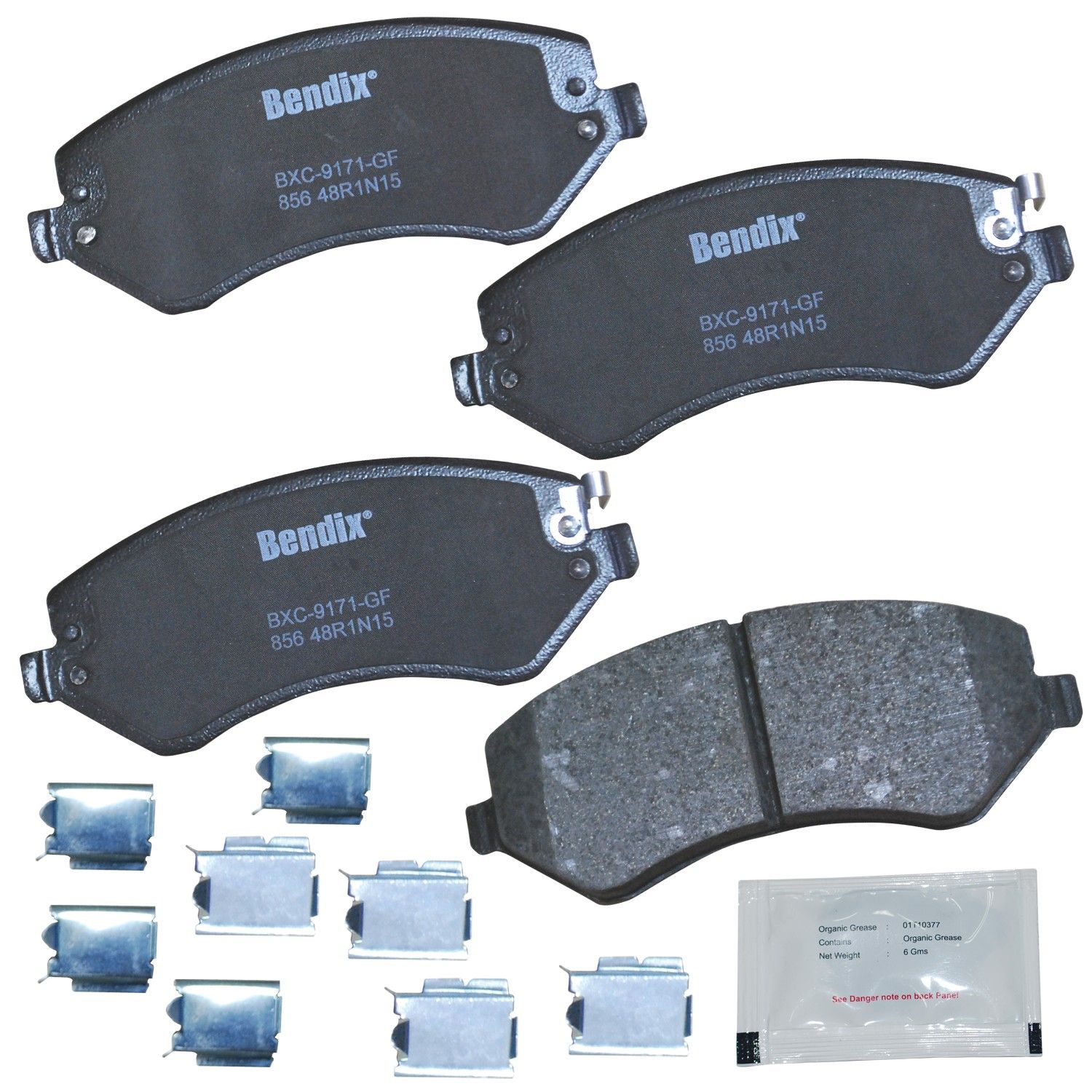 2007, 2006, 2005, 2004, 2003, 2002, 2001 Dodge Caravan & Country Disc Brake Pad Set