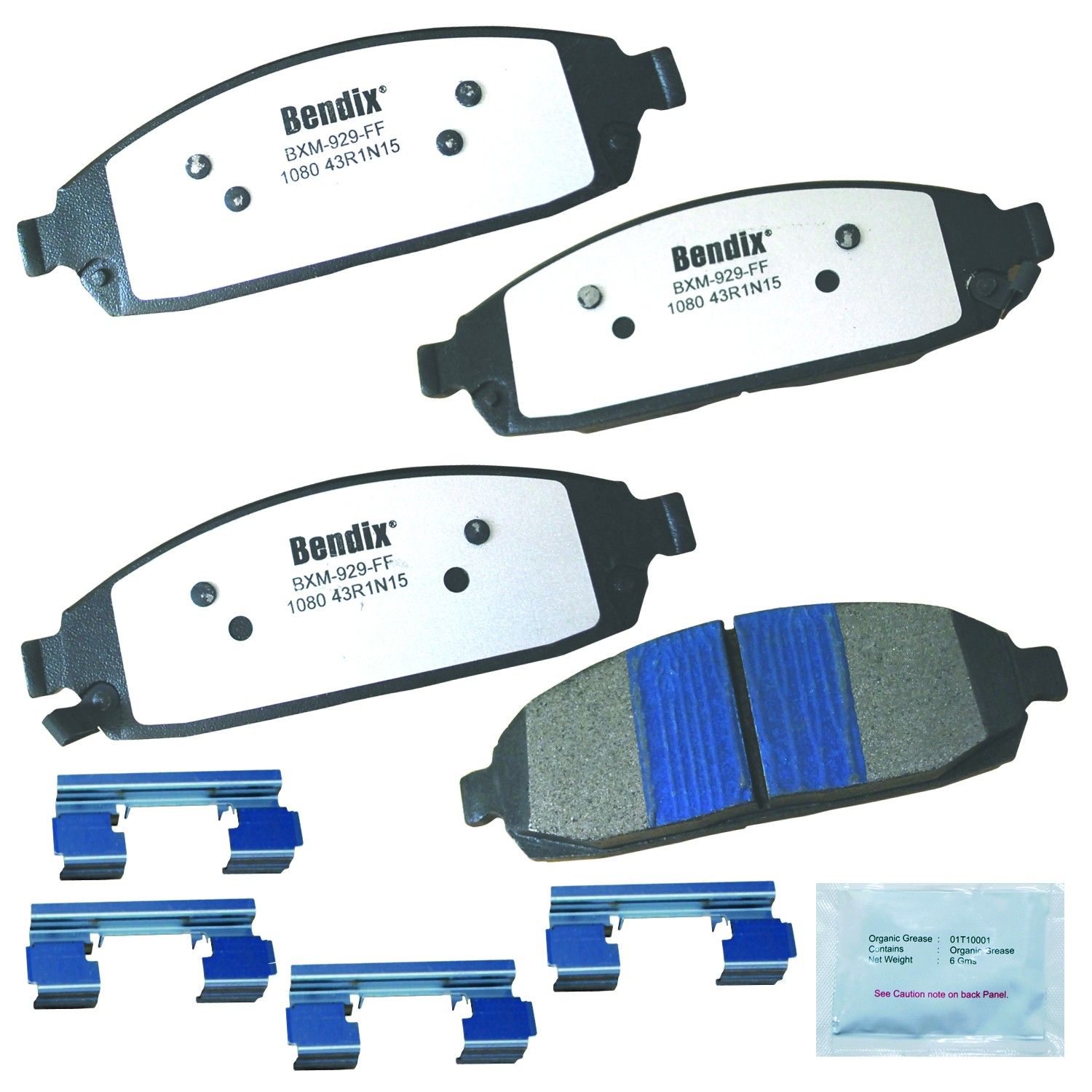 2010, 2009, 2008, 2007, 2006 Jeep Commander Disc Brake Pad Set