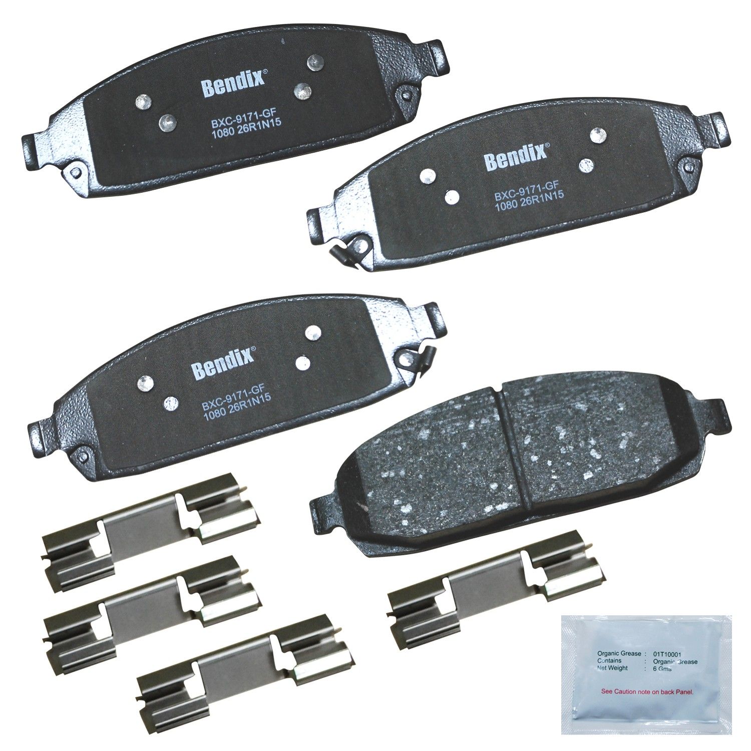 2010, 2009, 2008, 2007, 2006 Jeep Commander Disc Brake Pad Set