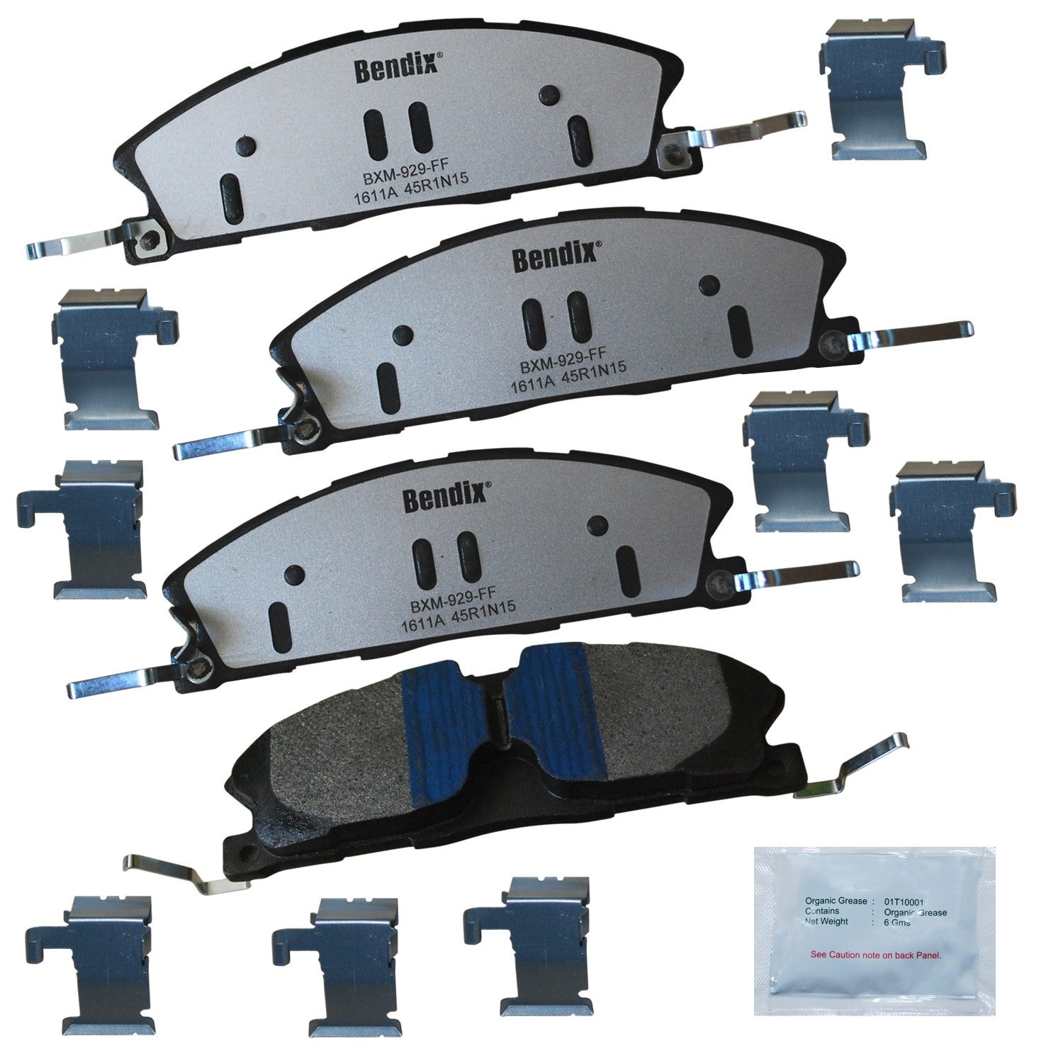 2016, 2015, 2014, 2013 Ford Police Interceptor Utility Interceptor Sedan Disc Brake Pad Set