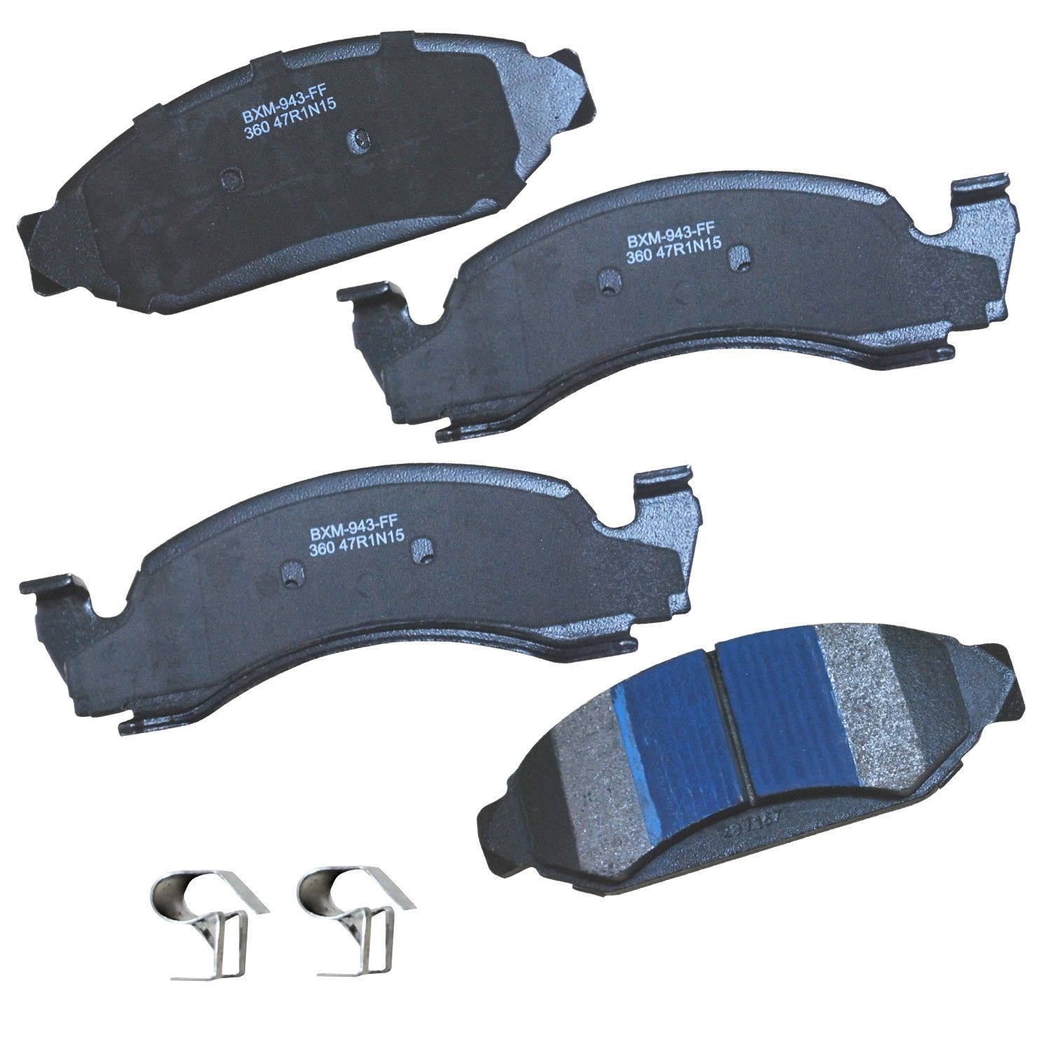 1993, 1992, 1991, 1990, 1989, 1988, 1987 Ford Bronco Disc Brake Pad Set