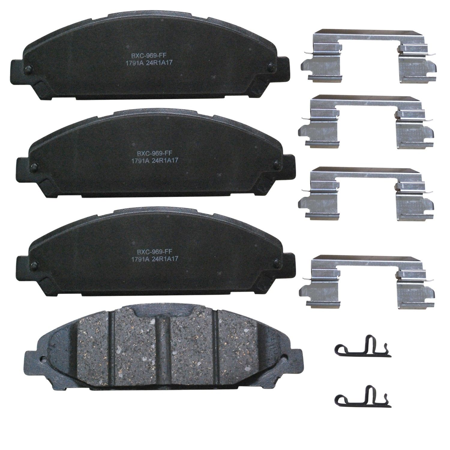 2023, 2022, 2021, 2020, 2019, 2018, 2017, 2016, 2015 Ford Mustang Disc Brake Pad Set