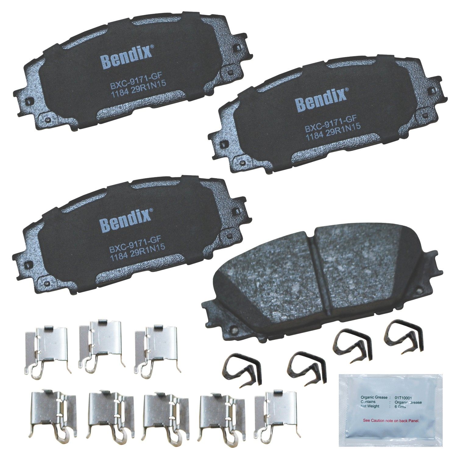 2017 Lexus CT200h Disc Brake Pad Set