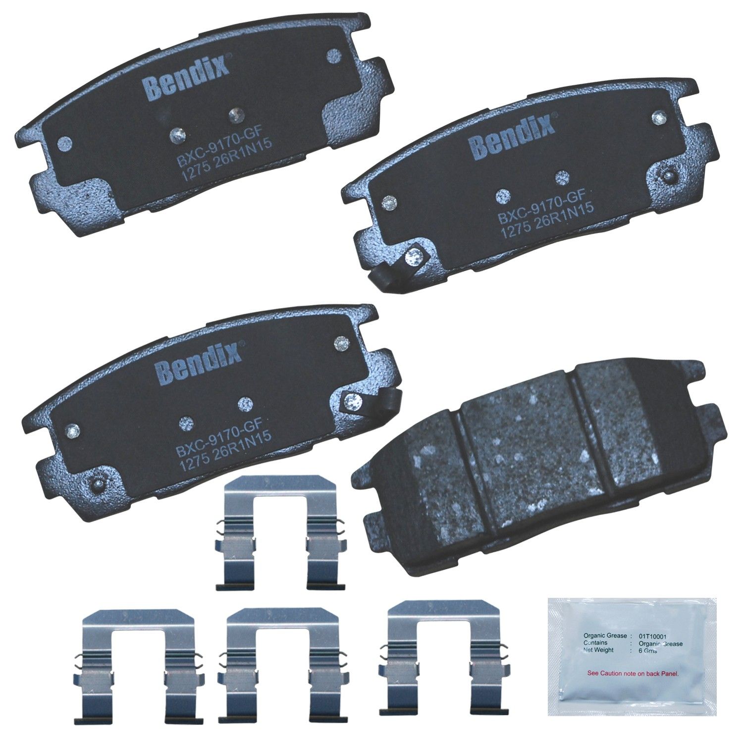2017, 2016, 2015, 2014, 2013, 2012, 2011, 2010, 2009, 2008, 2007 Chevrolet Equinox Sport Disc Brake Pad Set