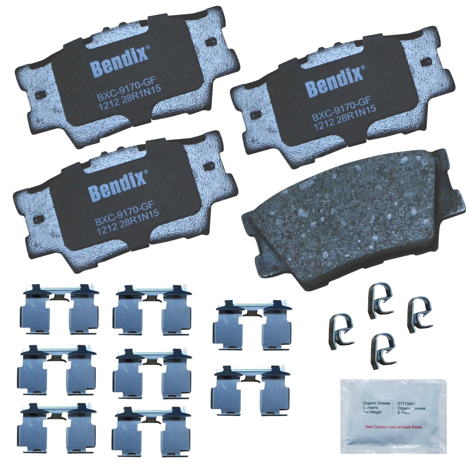 2018, 2017, 2016, 2015, 2014, 2013 Lexus ES300h Disc Brake Pad Set