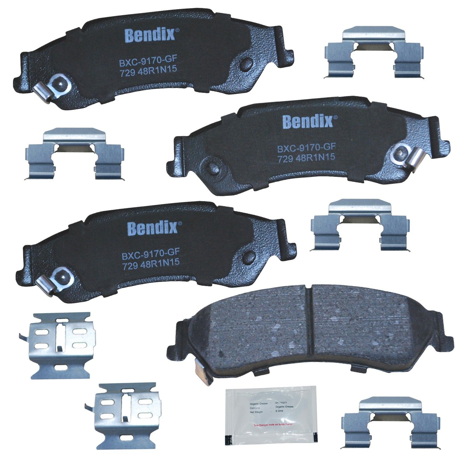 2005, 2004, 2003, 2002, 2001, 2000, 1999, 1998, 1997 GMC Jimmy Disc Brake Pad Set