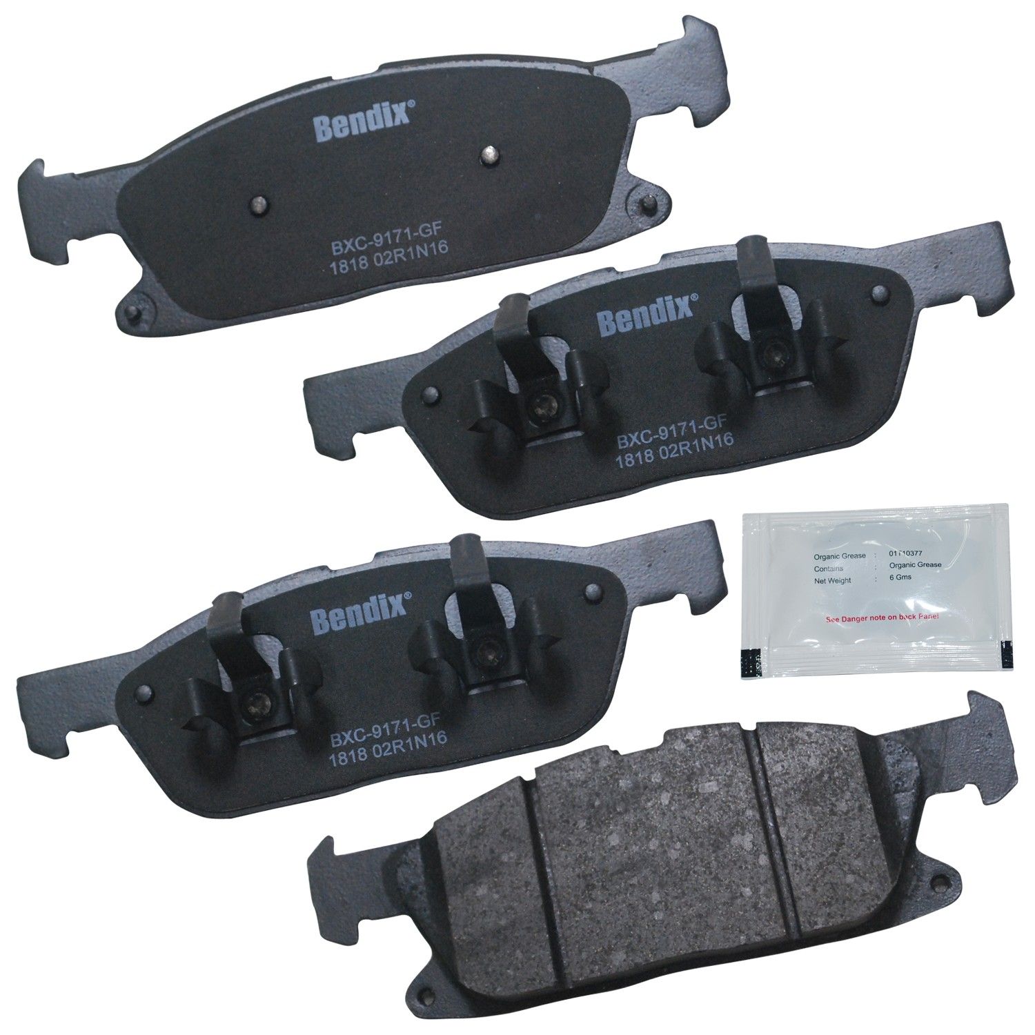 2021, 2020, 2019, 2018, 2017, 2016, 2015 Ford Edge Disc Brake Pad Set
