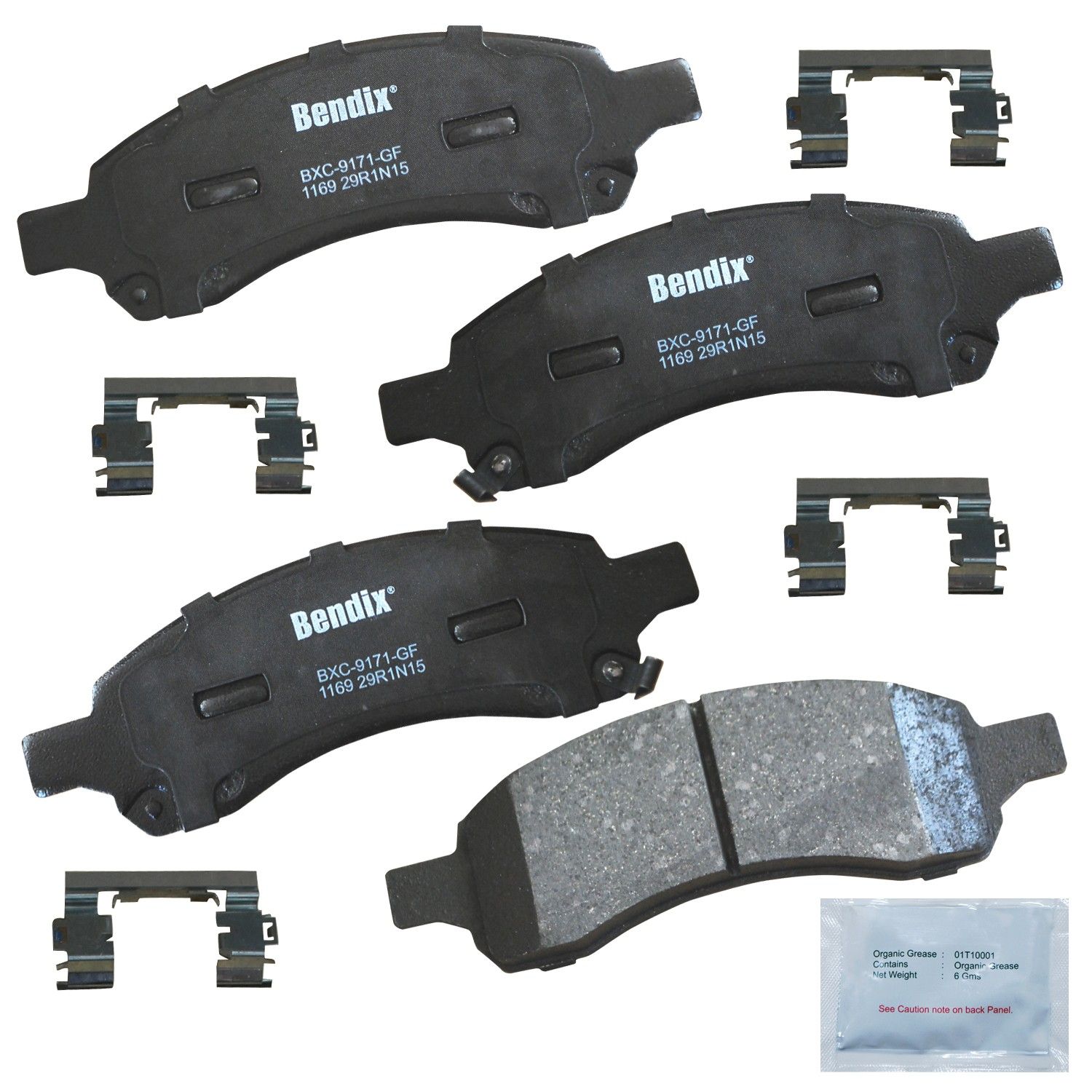 2006-2009 Buick Rainier Disc Brake Pad Set Bendix
