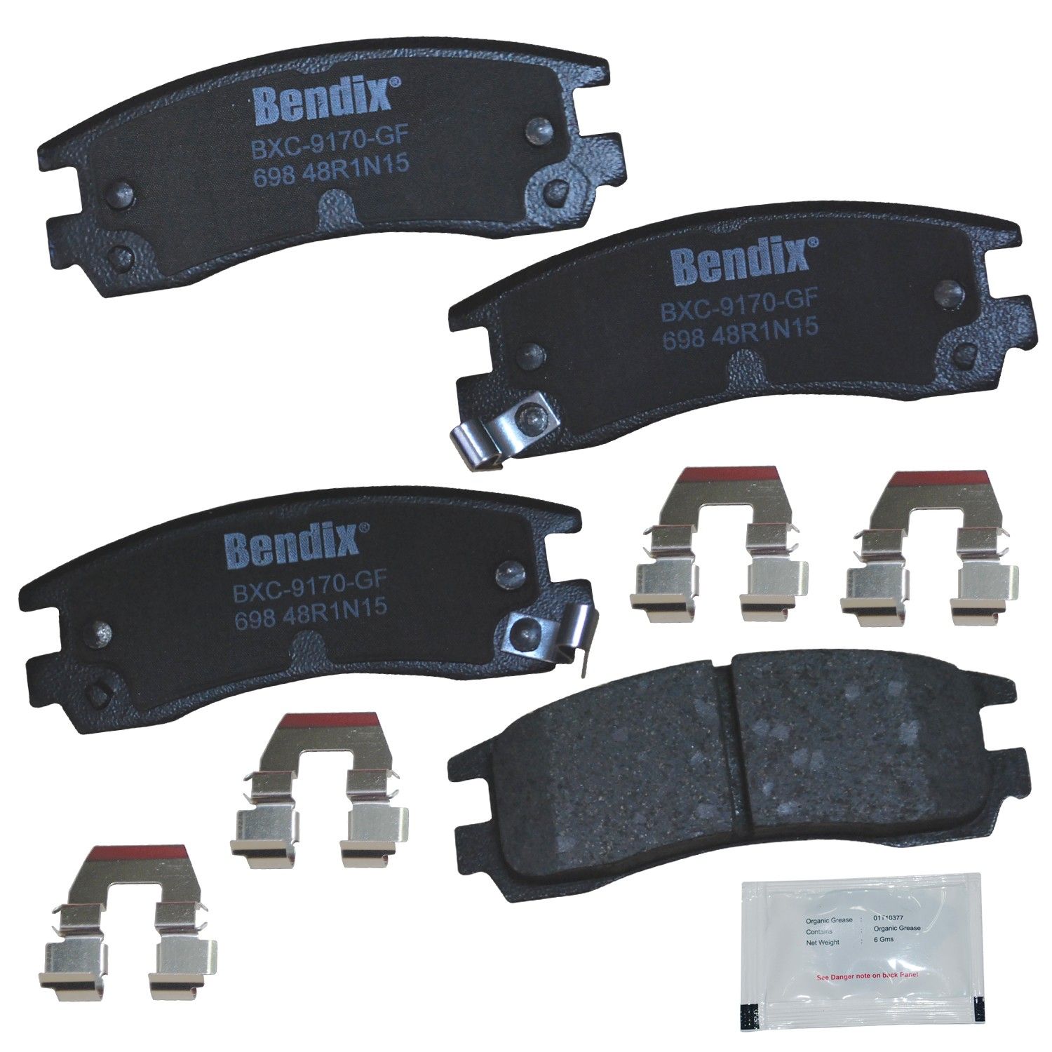 2005, 2004, 2003, 2002, 2001 Pontiac Aztek Disc Brake Pad Set