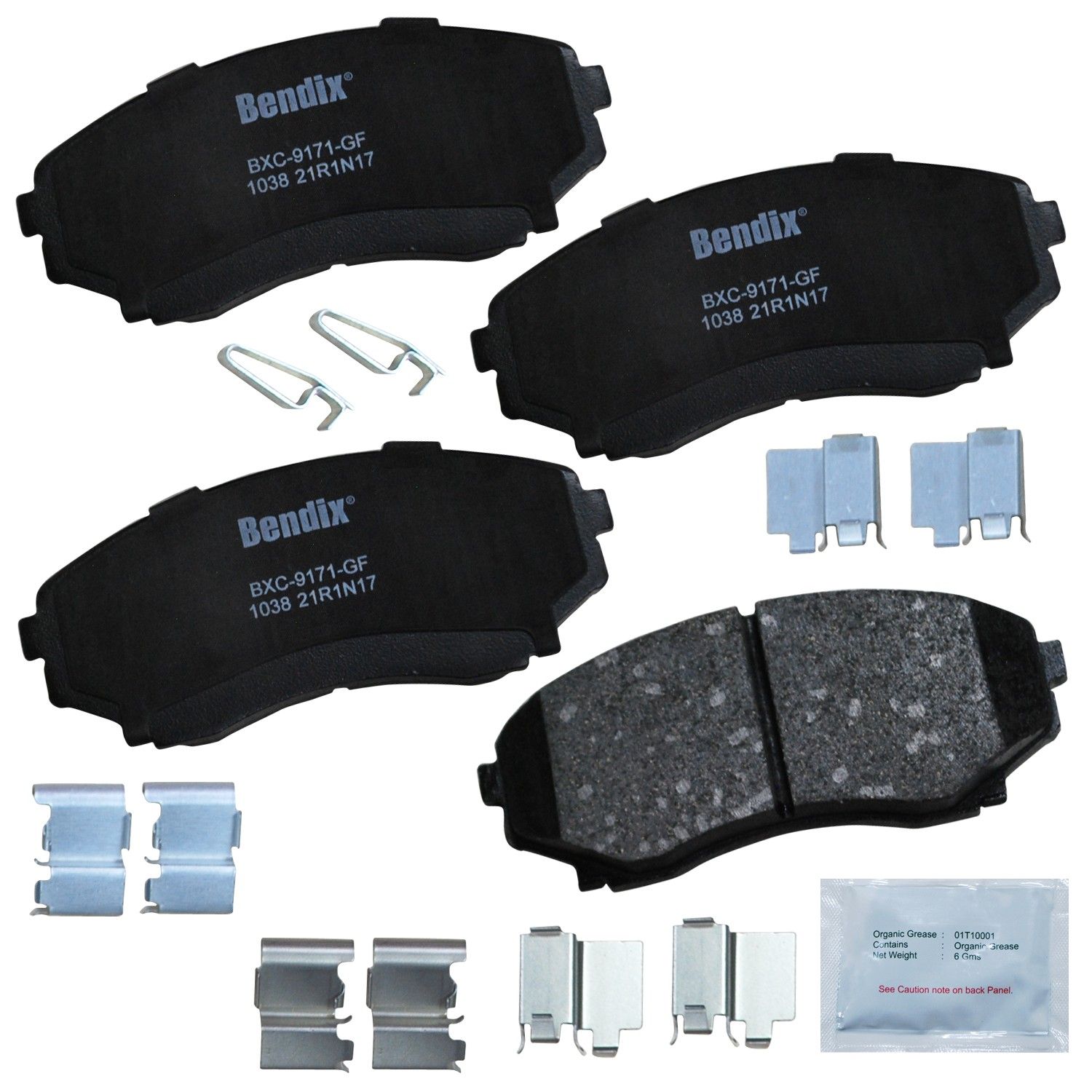 2006, 2005, 2004, 2003, 2002 Mazda MPV Disc Brake Pad Set
