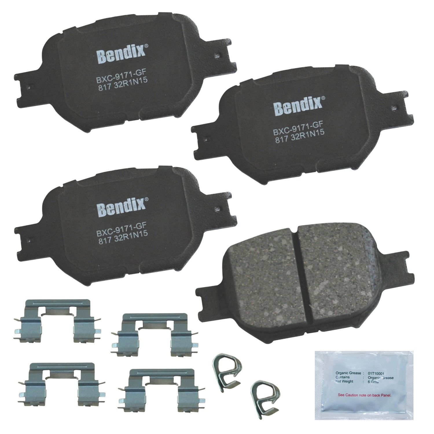 2010, 2009, 2008, 2007, 2006, 2005 Scion tC Disc Brake Pad Set