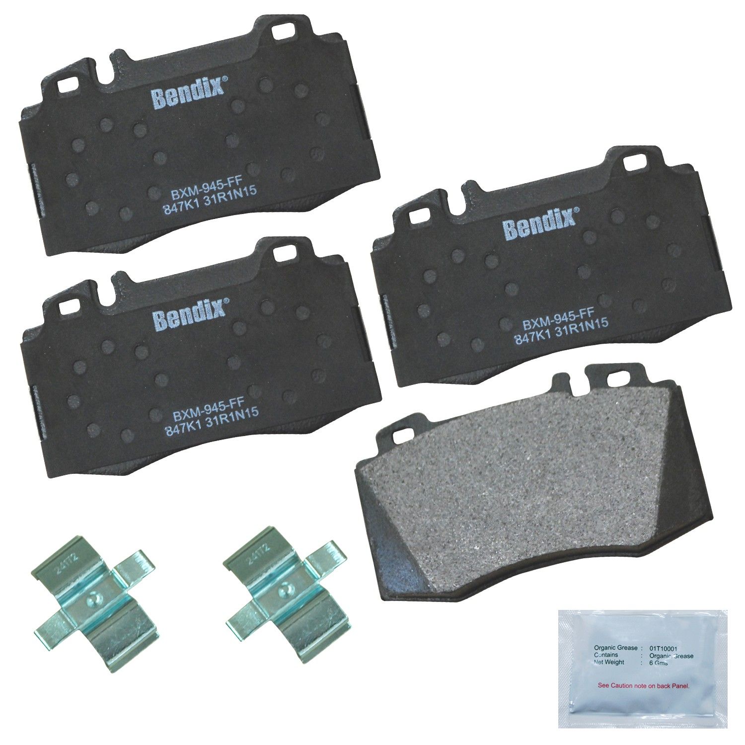 2005, 2004, 2003, 2002 Mercedes-Benz ML500 2002-2005 Mercedes-Benz C230 Disc Brake Pad Set