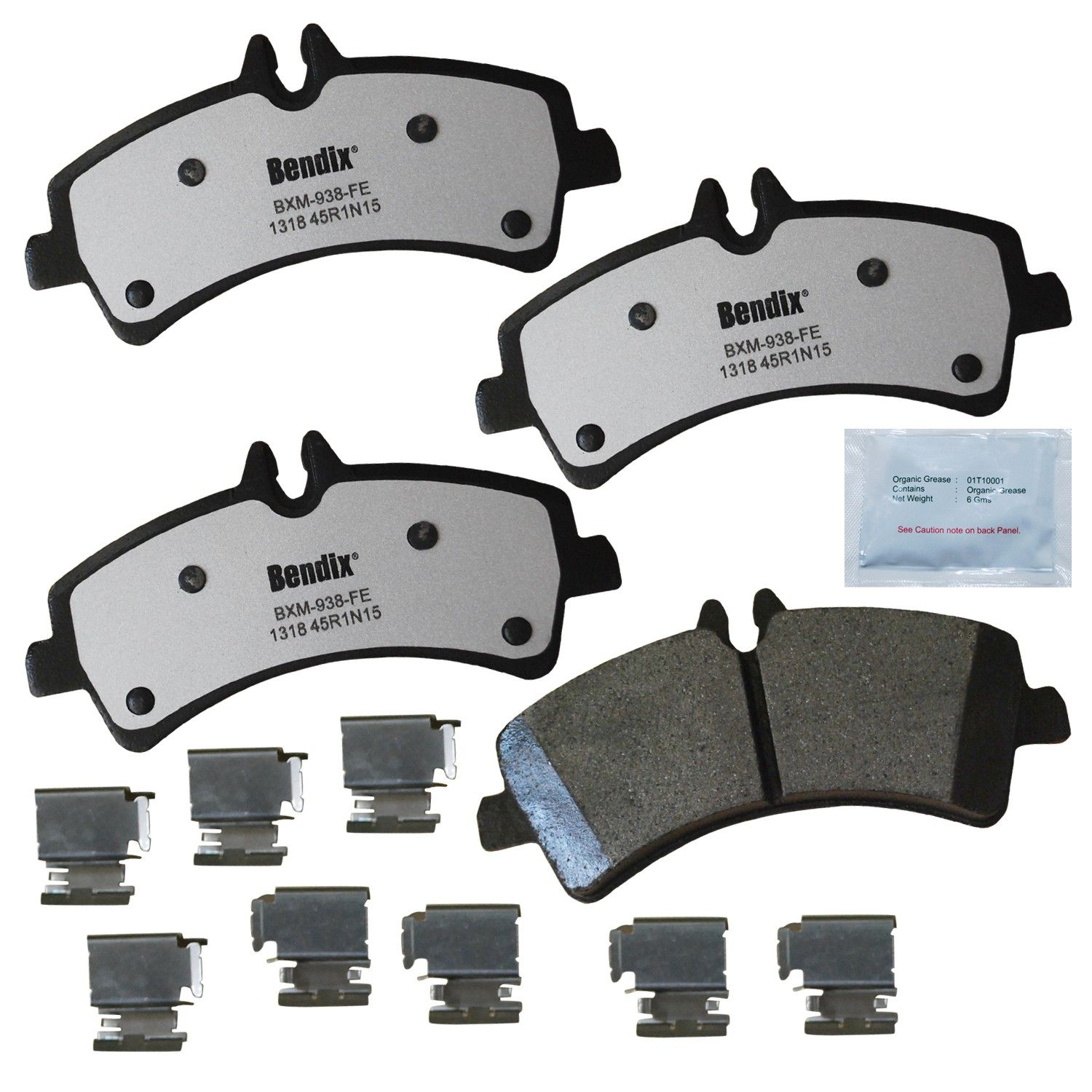 2018, 2017, 2016, 2015, 2014, 2013, 2012, 2011, 2010, 2009, 2008, 2007 Freightliner Sprinter 3500 3500 Disc Brake Pad Set