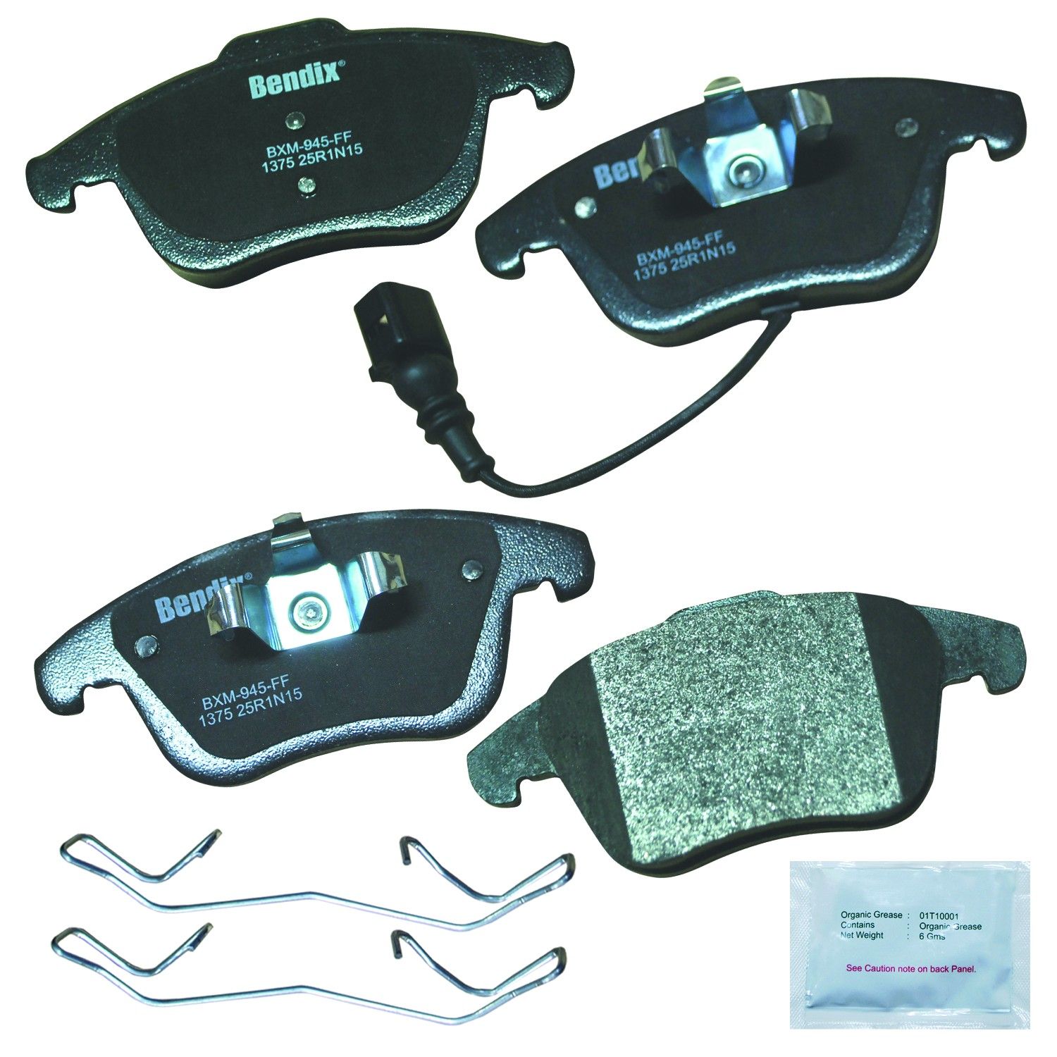 2018, 2017, 2016, 2015 Audi Q3 Disc Brake Pad Set