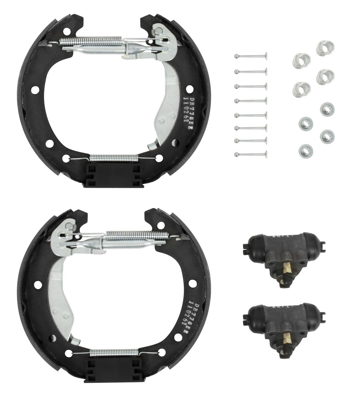 2002, 2001, 2000, 1999, 1998, 1997, 1996, 1995, 1994, 1993, 1992, 1991 Saturn SL1 Drum Brake Shoe Kit