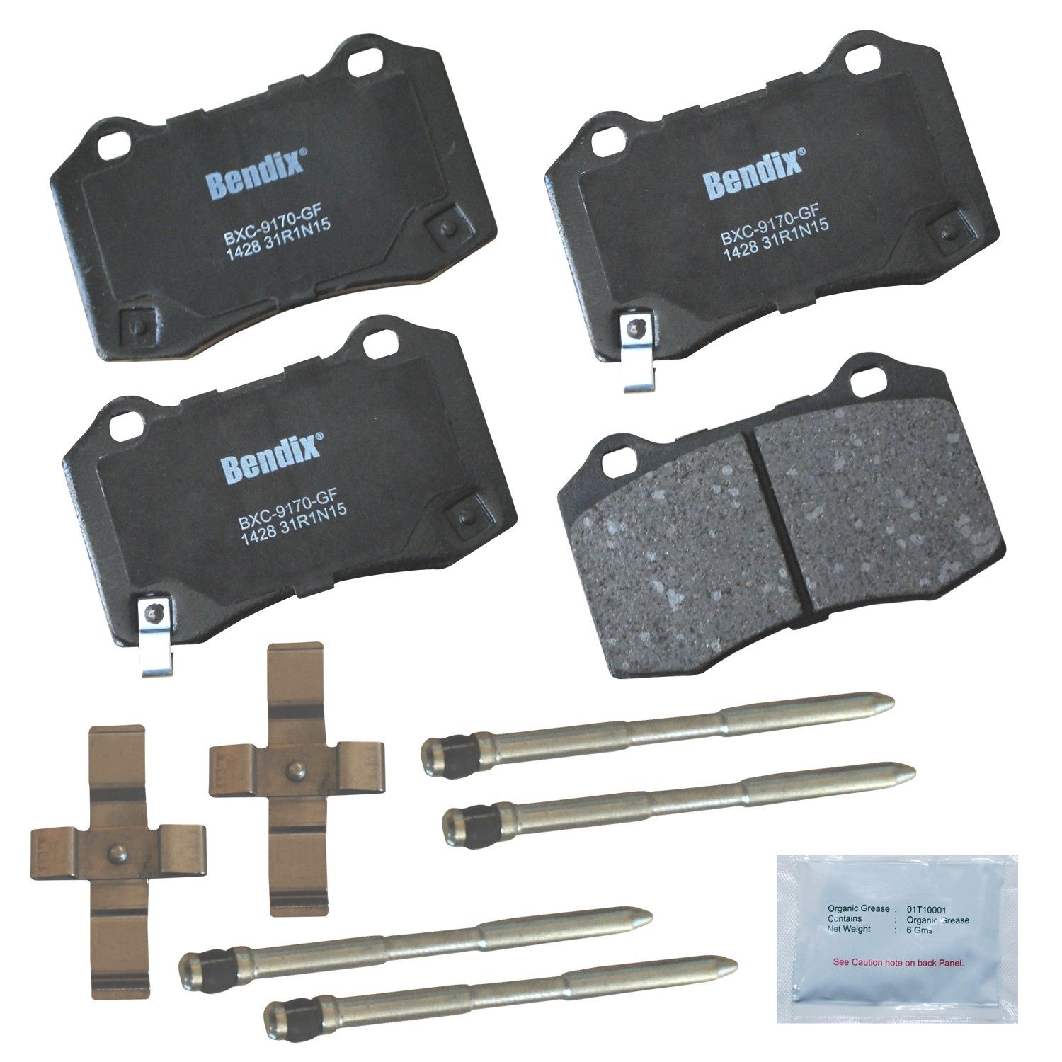 2016, 2015, 2014, 2013, 2012 Tesla S Coupe Disc Brake Pad Set