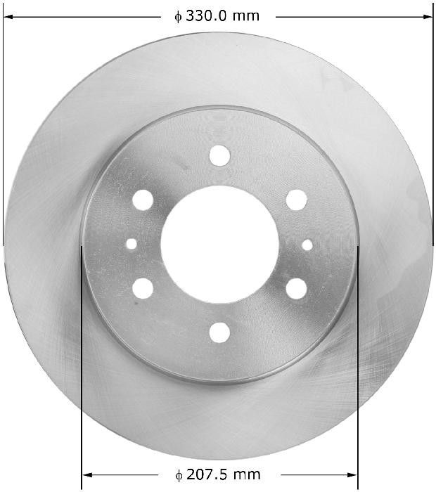 2009 Ford F-150 Disc Brake Rotor