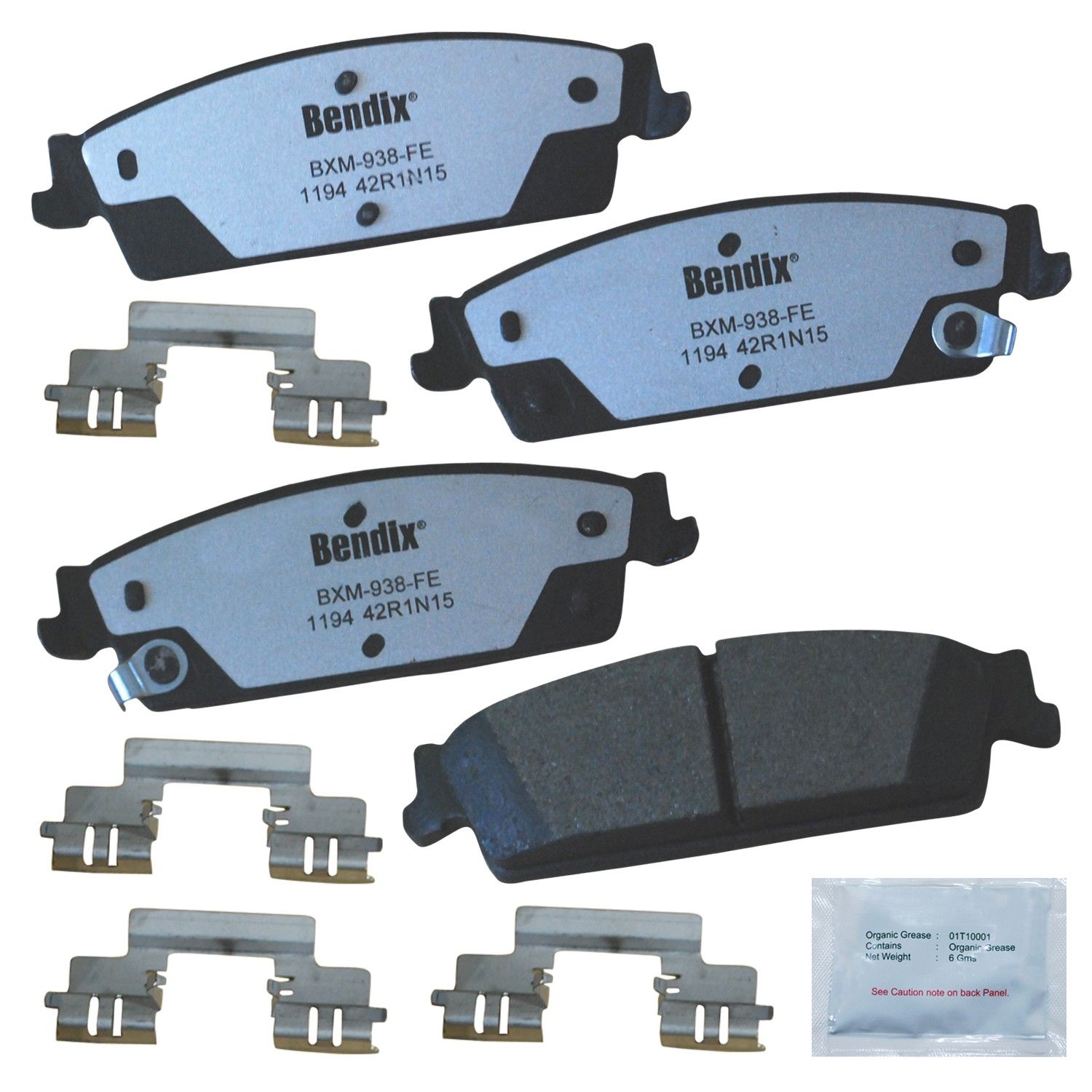 2014, 2013, 2012, 2011, 2010, 2009, 2008, 2007 GMC Yukon Disc Brake Pad Set