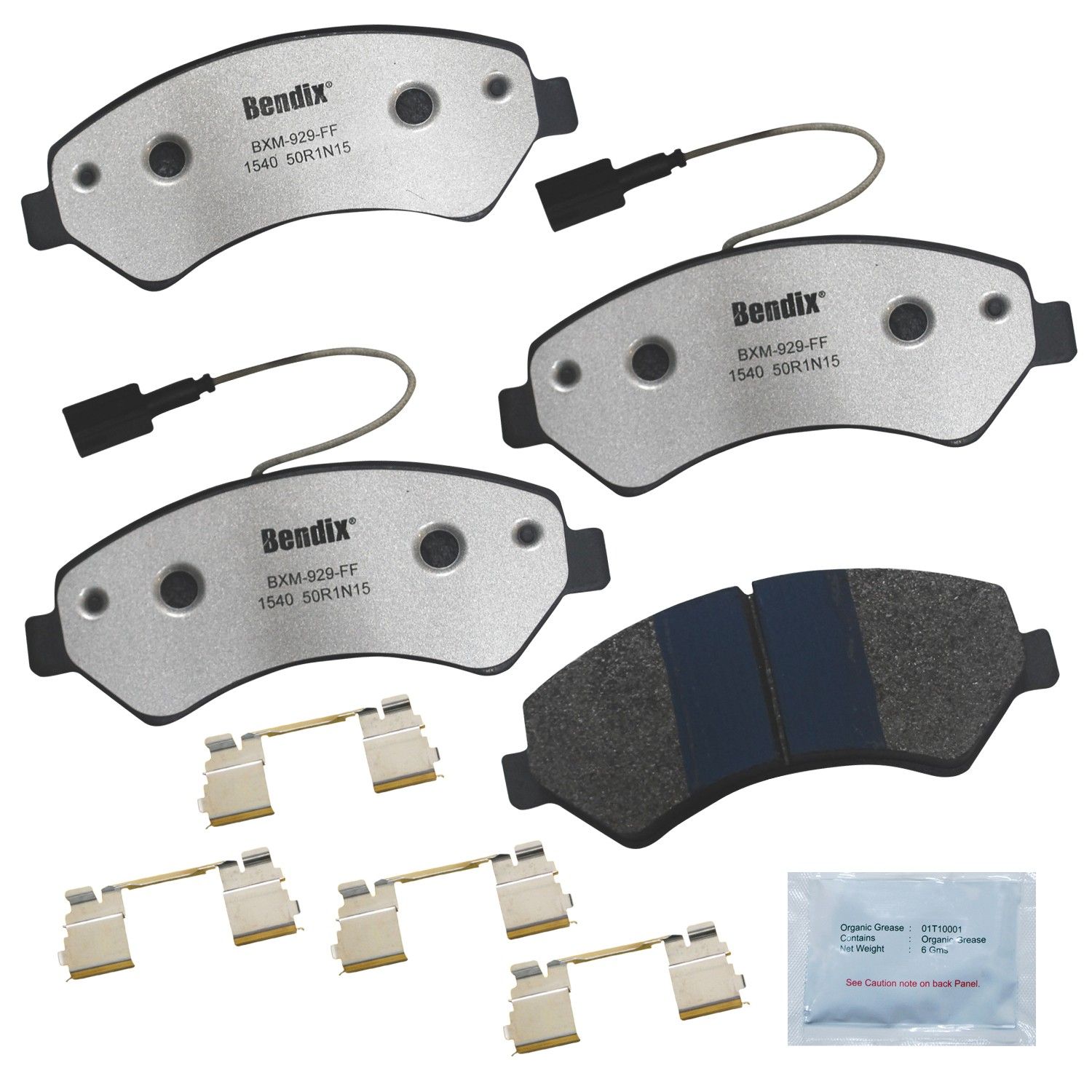 2023, 2022, 2021, 2020, 2019, 2018, 2017, 2016, 2015, 2014 Ram ProMaster 2500 Disc Brake Pad Set