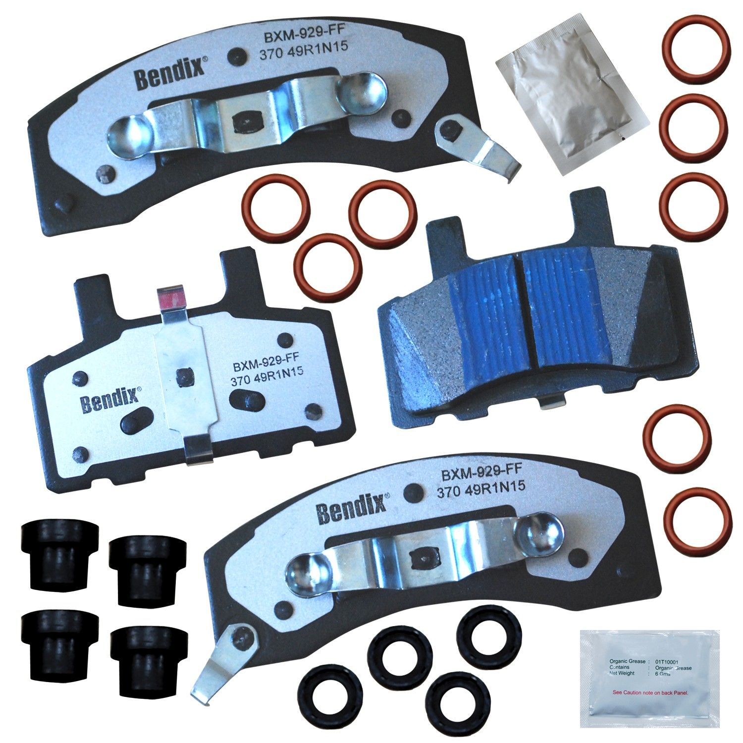 2000, 1999, 1998, 1997, 1996, 1995, 1994, 1993, 1992, 1991, 1990 GMC C3500 Suburban Disc Brake Pad Set