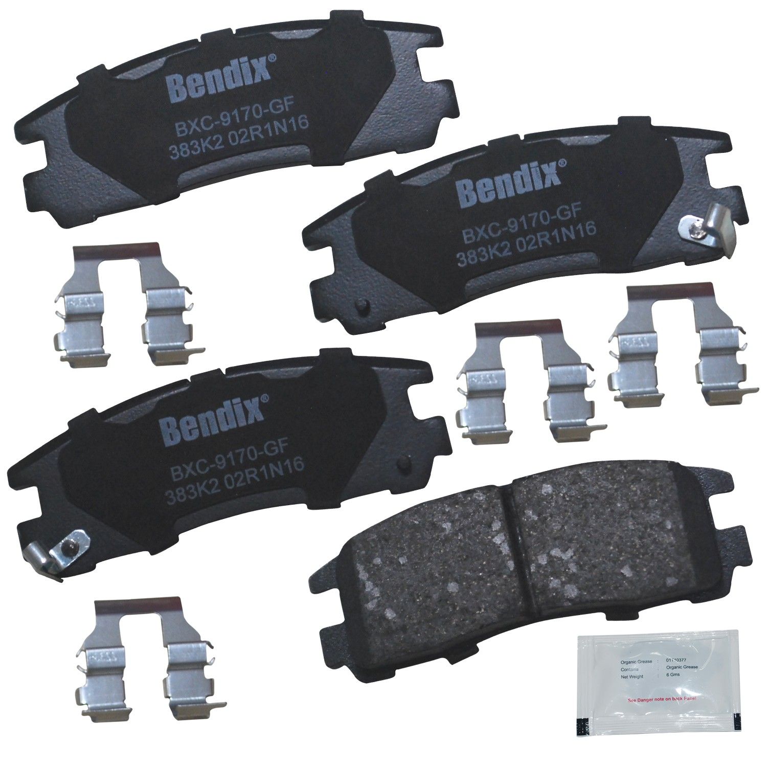 1996, 1995, 1994, 1993, 1992, 1991 Eagle Summit Disc Brake Pad Set