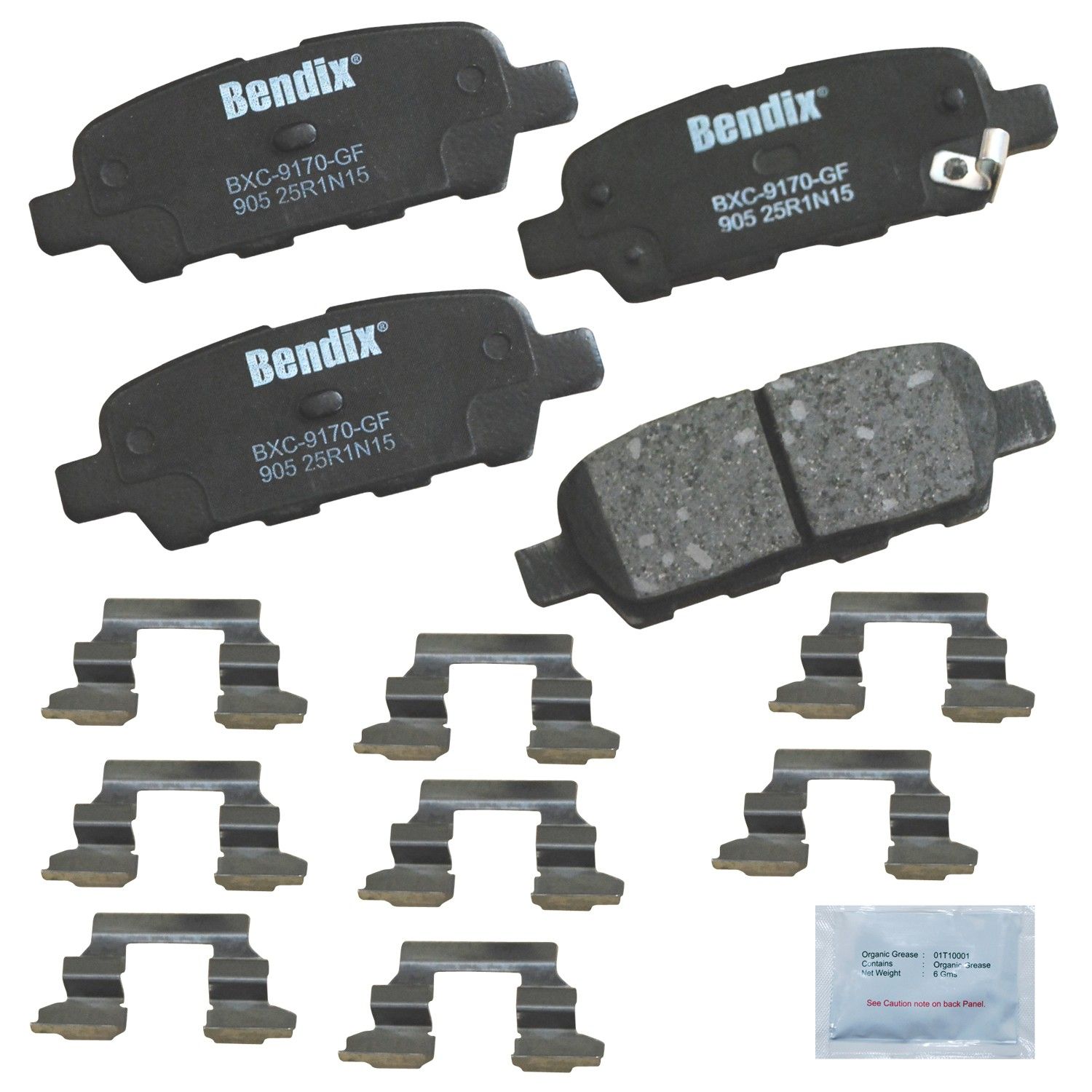 2007, 2006, 2005, 2004, 2003 INFINITI G35 Disc Brake Pad Set