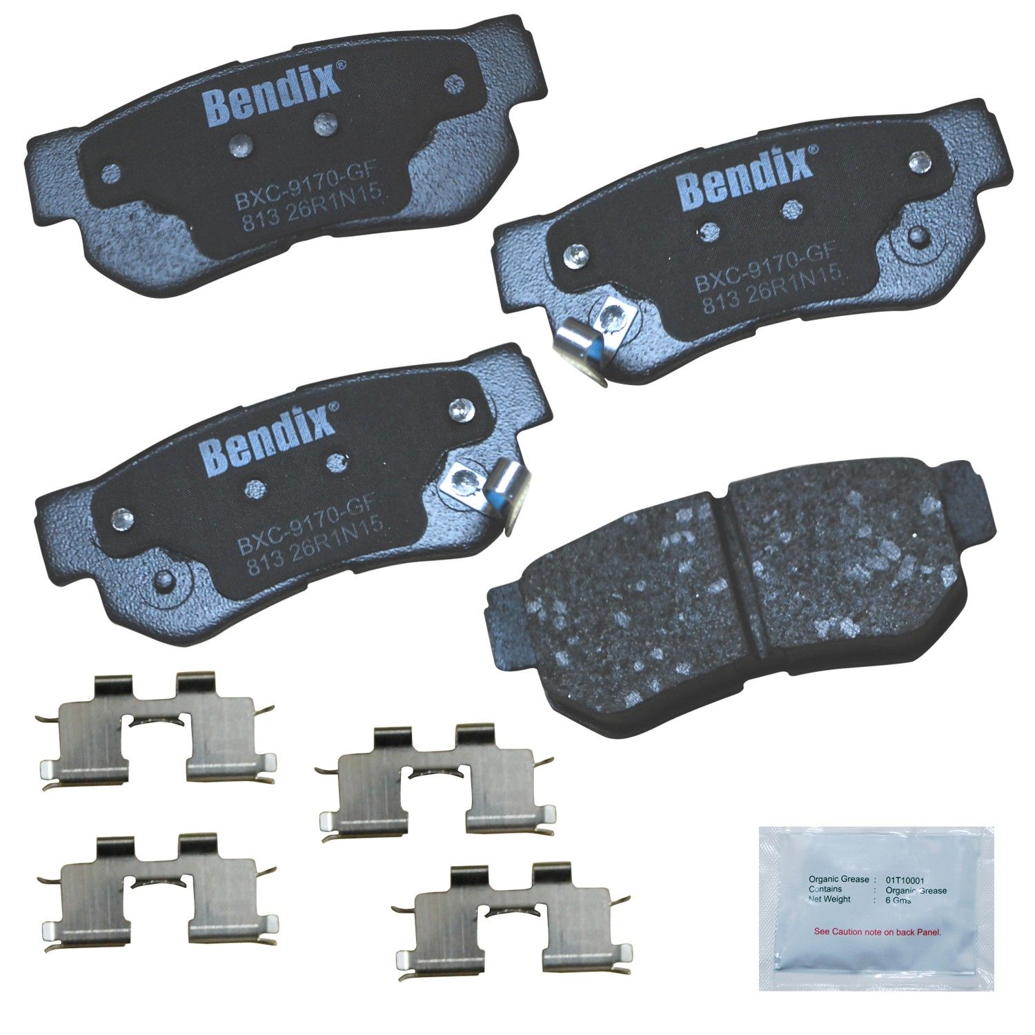 2010, 2009, 2008, 2007, 2006, 2005, 2004, 2003, 2002, 2001 Kia Optima Disc Brake Pad Set