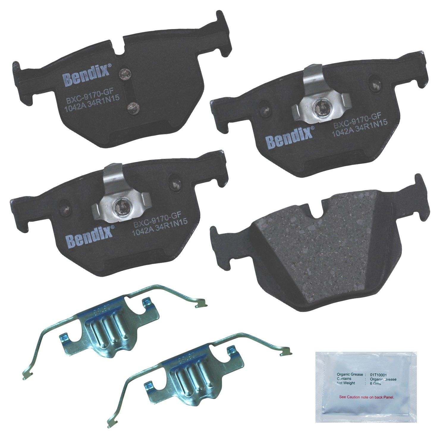 2018, 2017, 2016, 2015, 2014, 2013, 2012, 2011, 2010 BMW X5 Disc Brake Pad Set