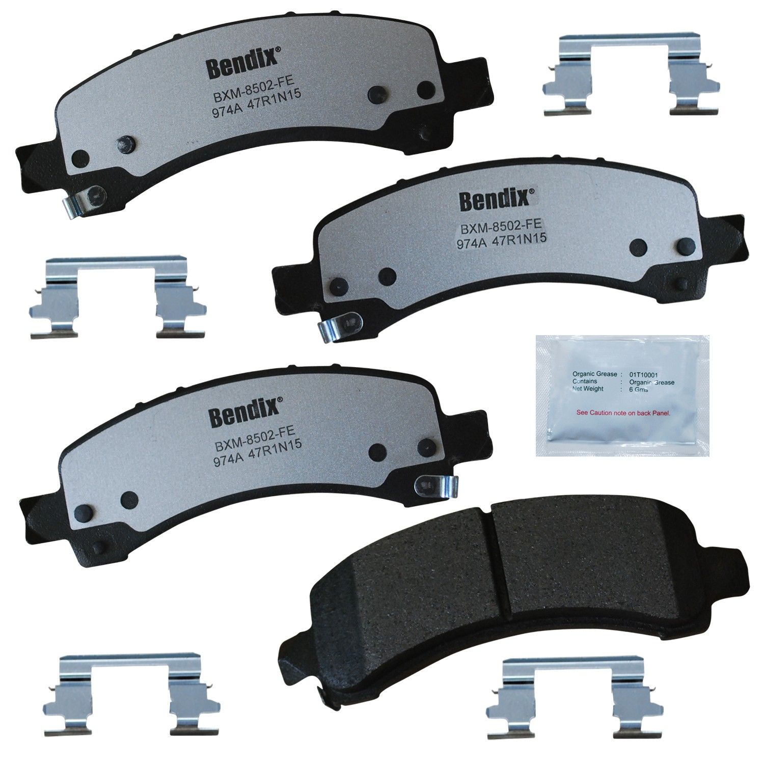 2006, 2005, 2004, 2003, 2002 GMC Yukon Disc Brake Pad Set