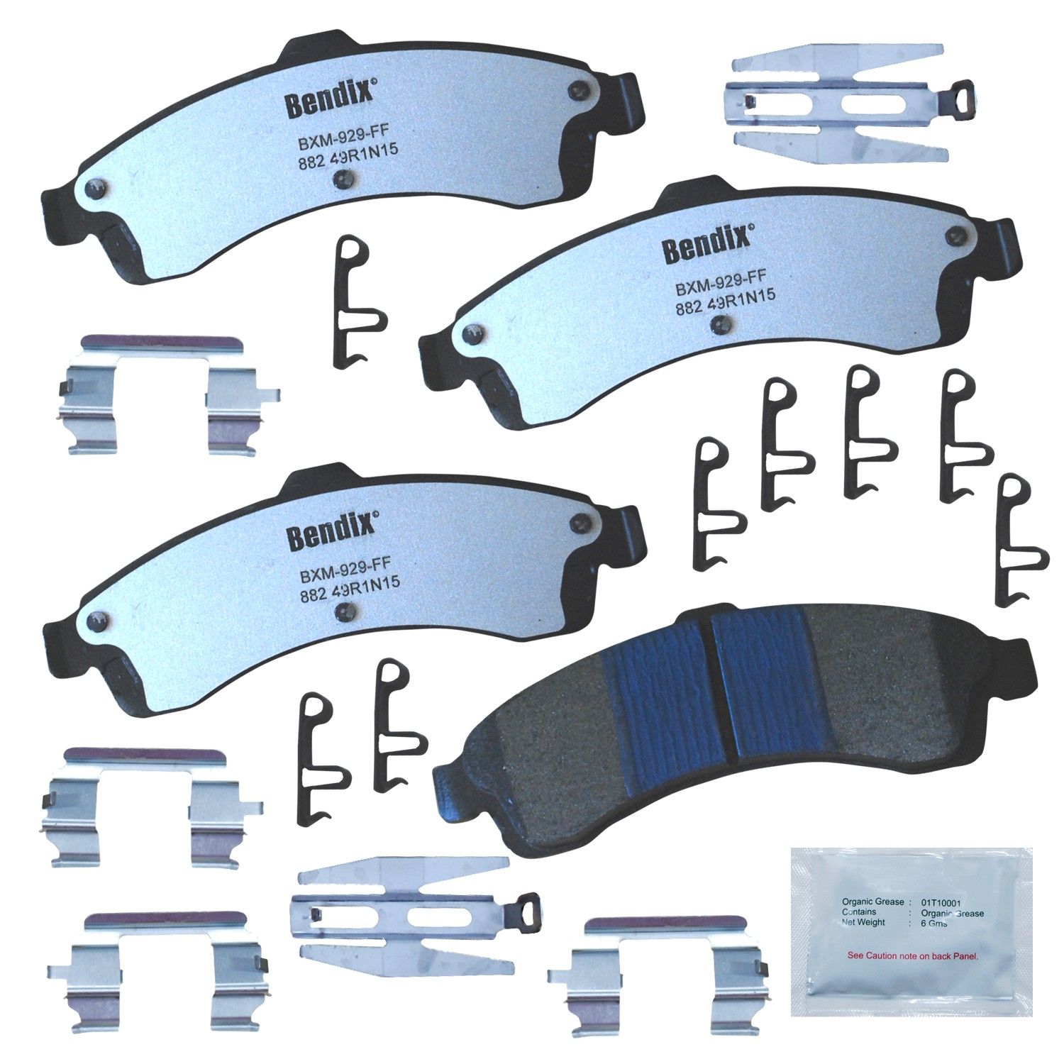 2002-2005 Buick Rainier Disc Brake Pad Set Bendix