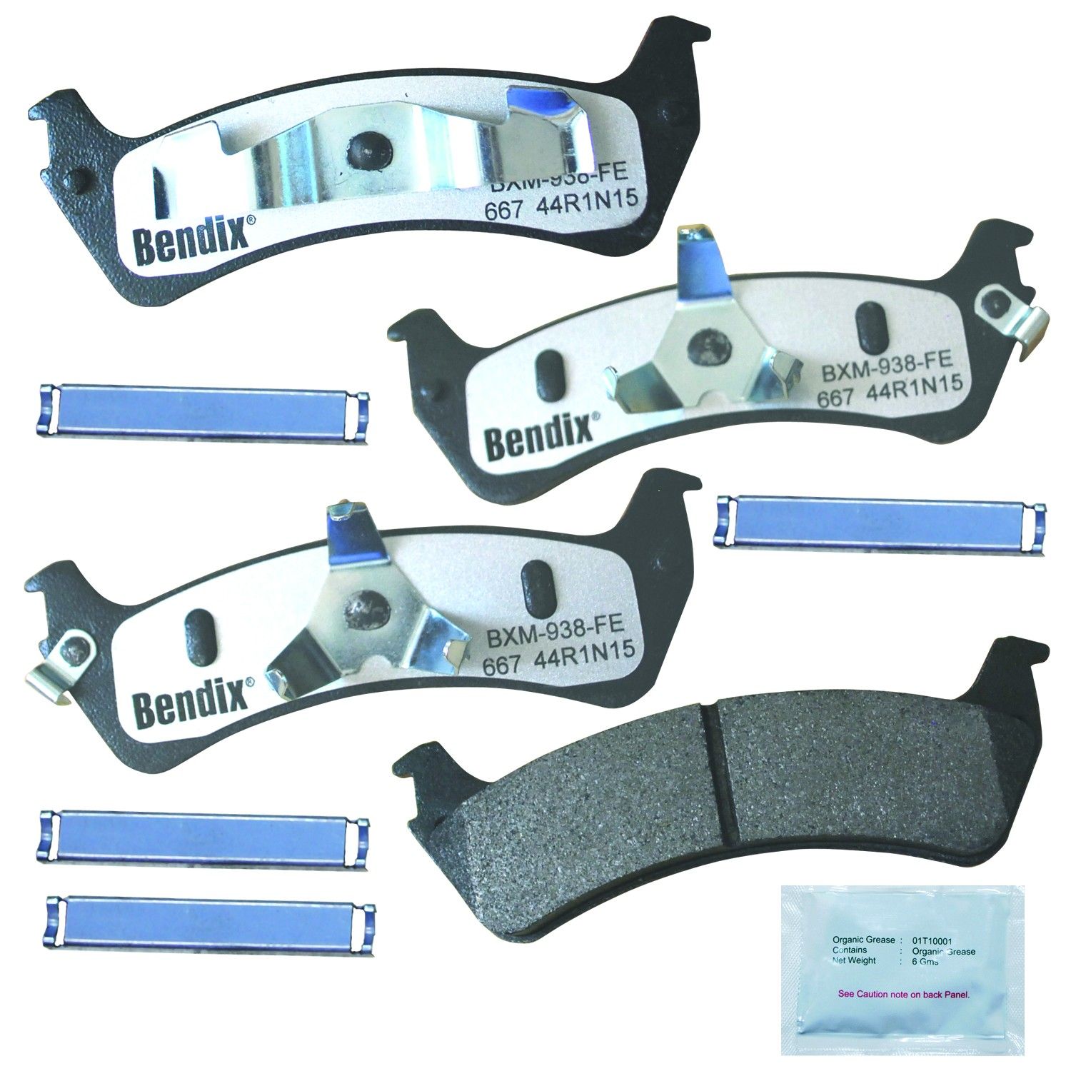 2001, 2000, 1999, 1998, 1997, 1996, 1995 Ford Explorer Disc Brake Pad Set