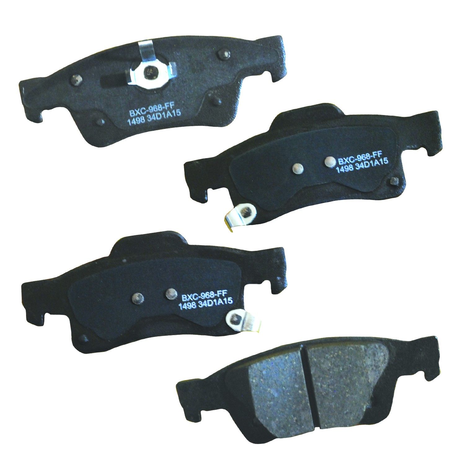 2022, 2021, 2020, 2019, 2018, 2017, 2016, 2015, 2014, 2013, 2012, 2011 Dodge Durango Disc Brake Pad Set